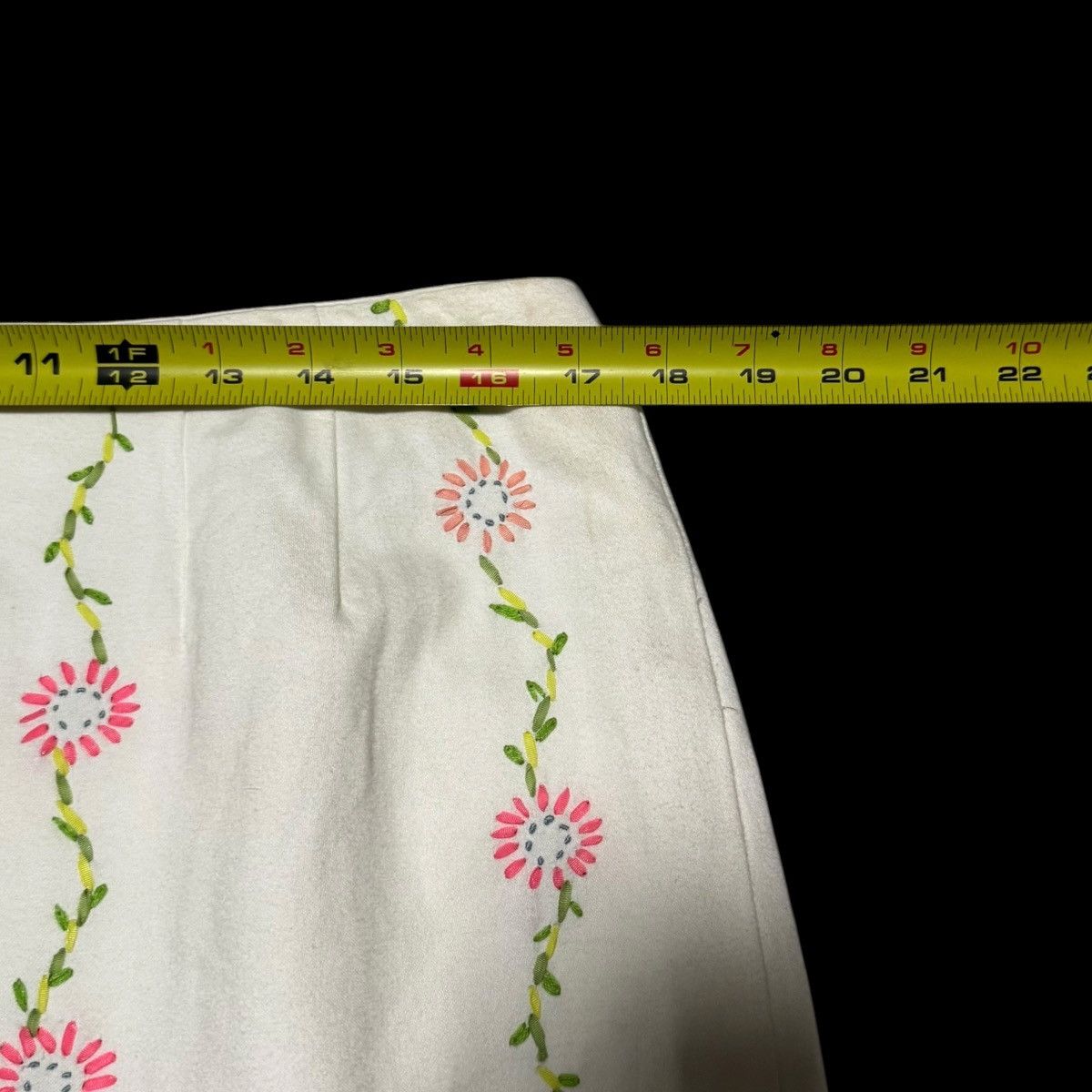 Willi Smith Vintage Willi Smith Floral Patterned Midi Skirt 14 34" Waist Size 34" / US 12 / IT 48 - 8 Thumbnail