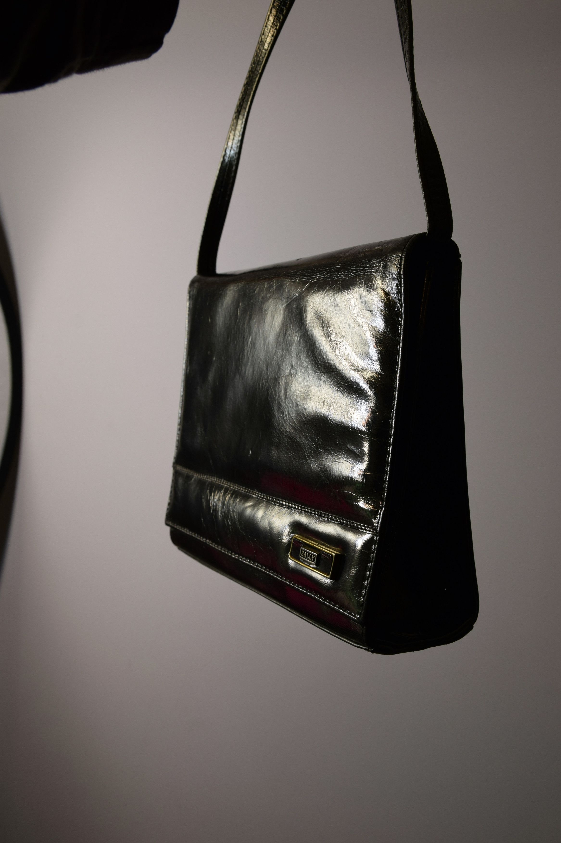 Bally × Vintage Bally Leather Shoulder Bag Size ONE SIZE - 4 Thumbnail
