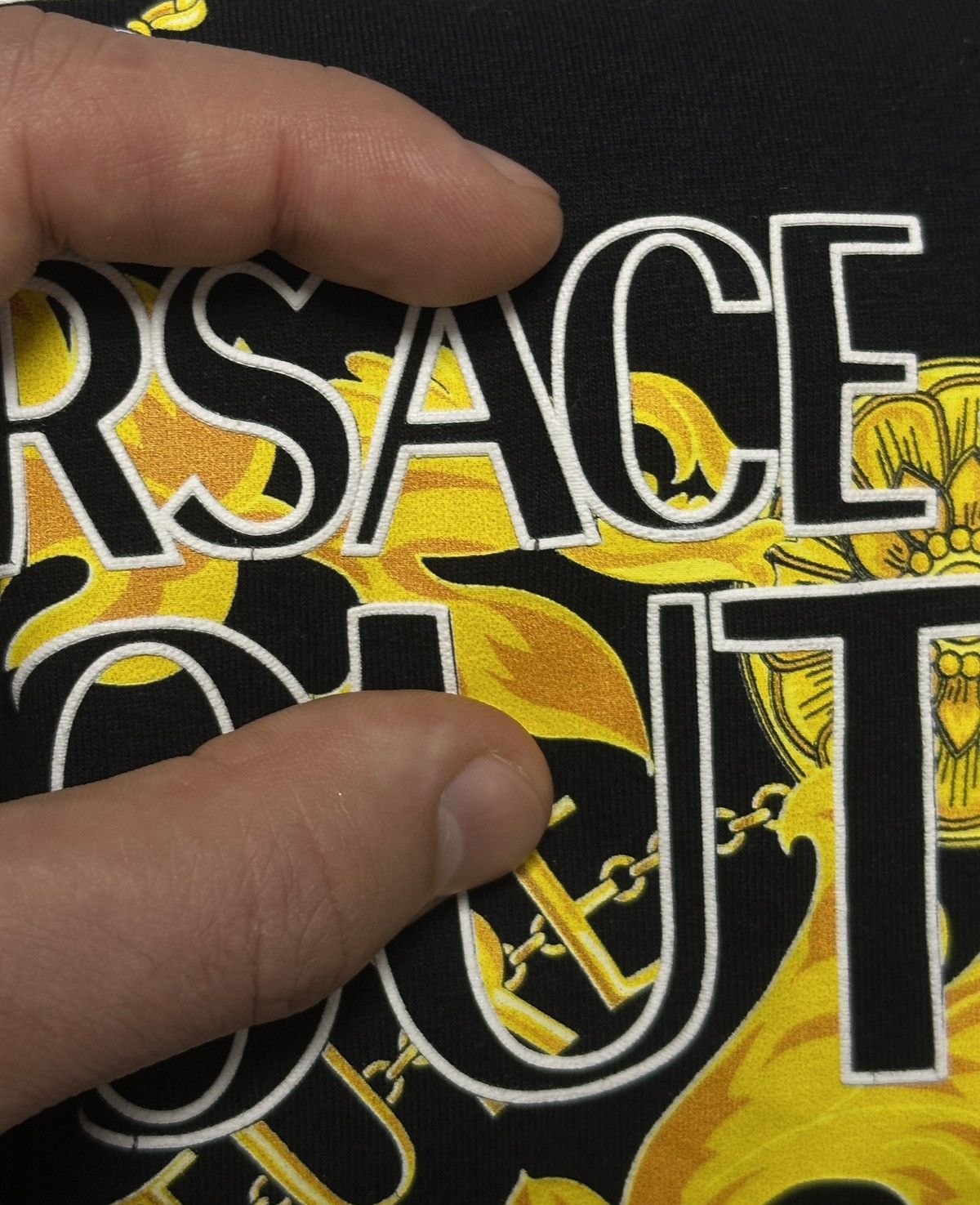 Versace Jeans Couture Rare Luxury T-Shirt Versace Jeans Couture Big Logo Size M / US 6-8 / IT 42-44 - 8 Thumbnail