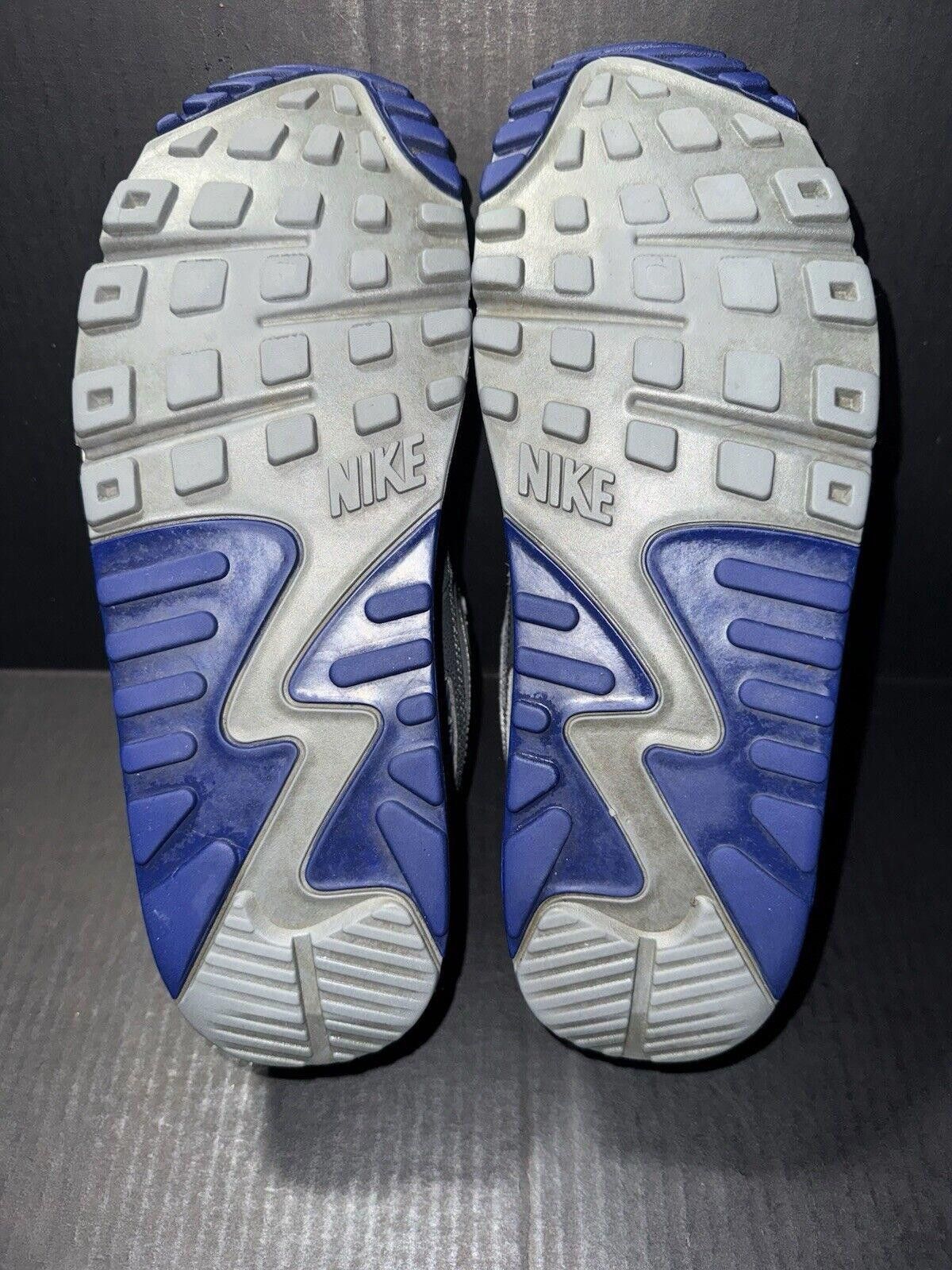 Nike Nike Air Max 90 Essential White Deep Royal 537384-104 Sz 9.5 Size US 9.5 / EU 42-43 - 7 Thumbnail
