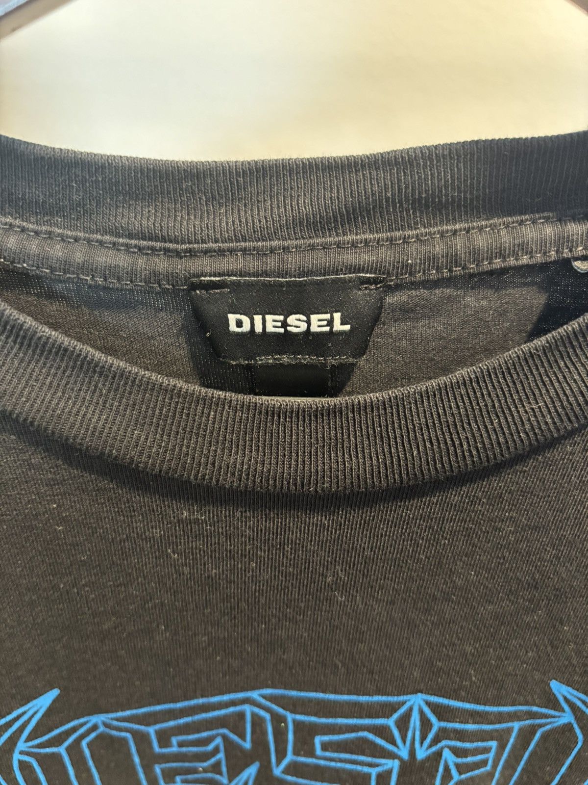 Diesel DIESEL Y2K Graphic Tee Shirt 🐰🖍️ Size US S / EU 44-46 / 1 - 5 Thumbnail