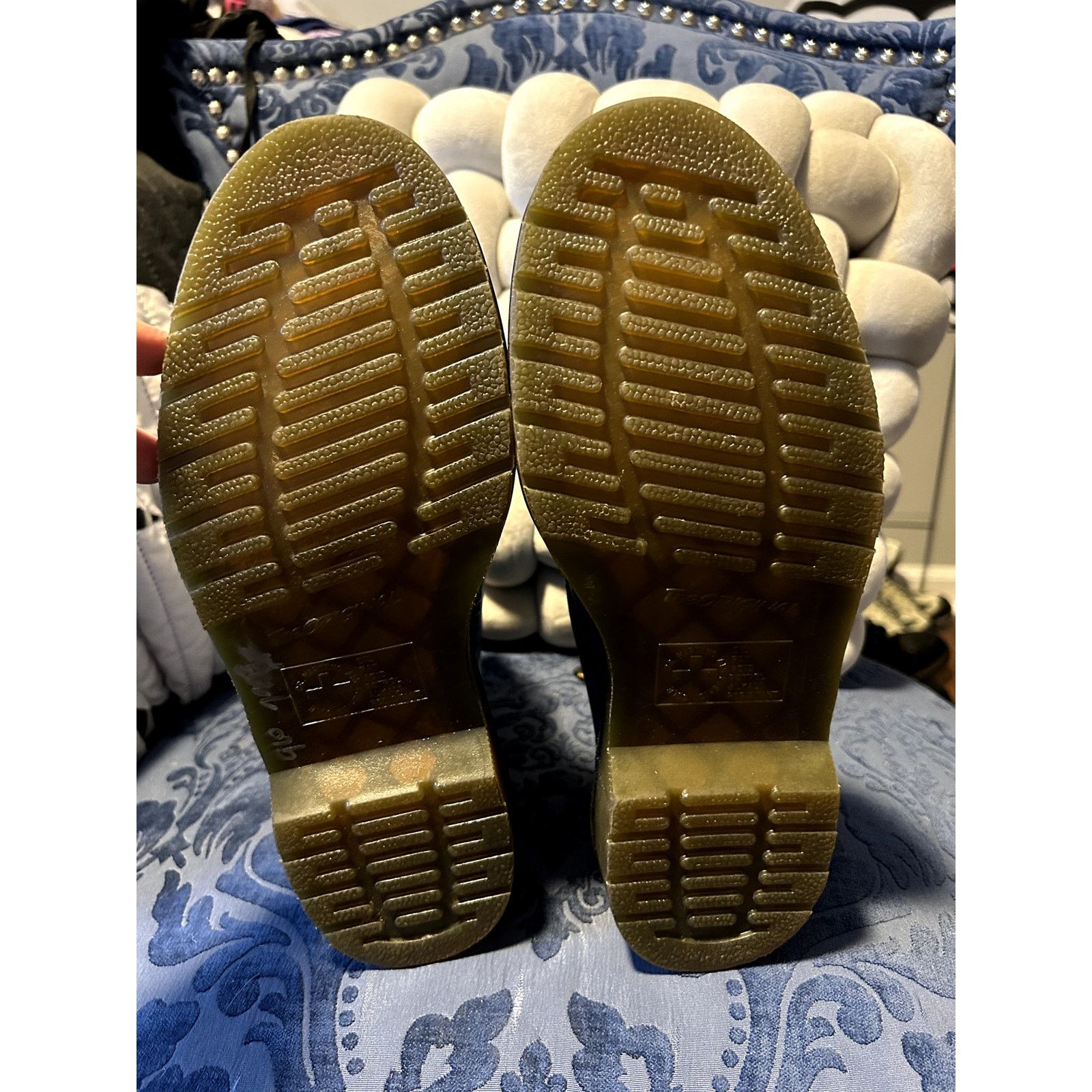 Dr. Martens Super Rare! Dr Martens x Undercover Supreme Anarchy Blue Size US 9 / EU 42 - 7 Thumbnail