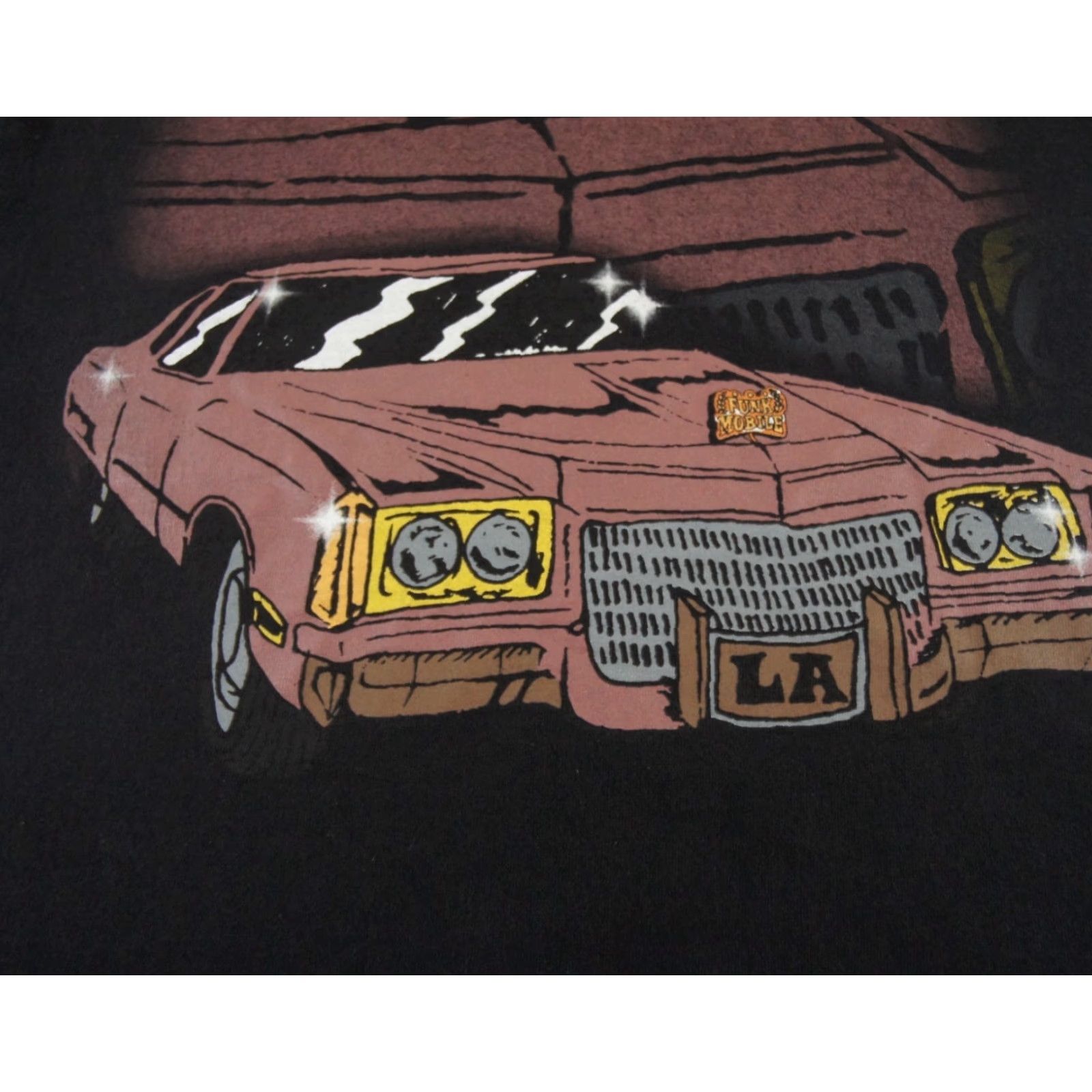 Vintage VINTAGE Little Africa Men's T-Shirt Short Sleeve Cotton Black Graphic 90s Streetwear Medium Size US M / EU 48-50 / 2 - 3 Thumbnail