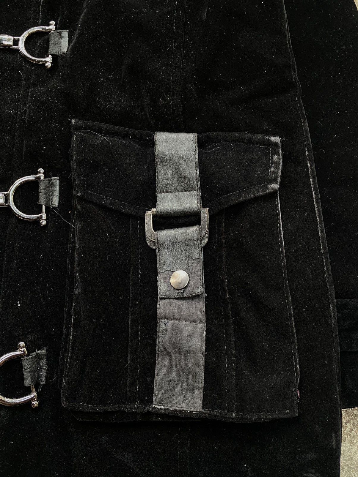 If Six Was Nine JAPANESE BRAND FUR JACKET PUNK GOTHIC BY AUTHENTIC Size US M / EU 48-50 / 2 - 8 Thumbnail
