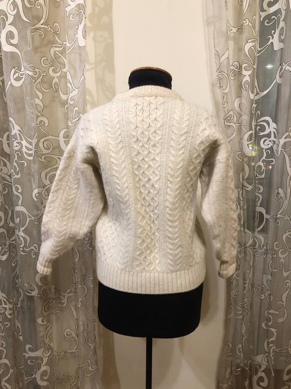 Other Vintage Blarney Mills Cableknit Fisherman Wool Sweater Size M / US 6-8 / IT 42-44 - 7 Thumbnail