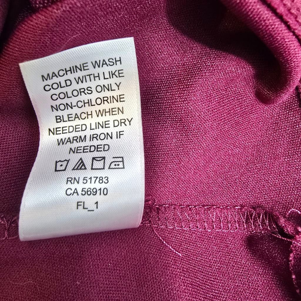 Maurice Lacroix Women's Maurices Magenta Lace Long Sleeve Dress S Size S / US 4 / IT 40 - 12 Thumbnail