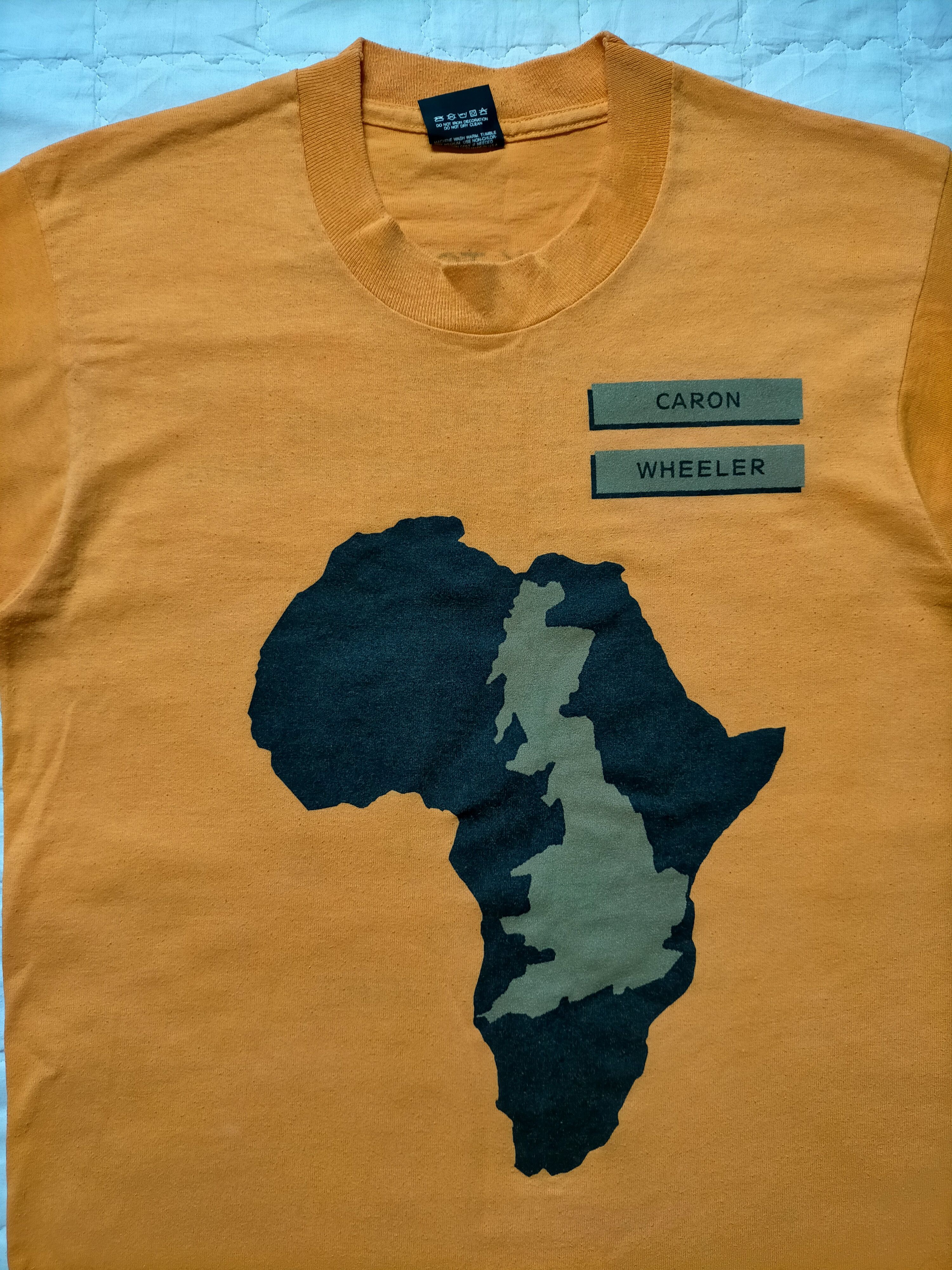 Band Tees Vintage Caron Wheeler 1991 uk blak tour single stich tee Size US S / EU 44-46 / 1 - 1 Thumbnail