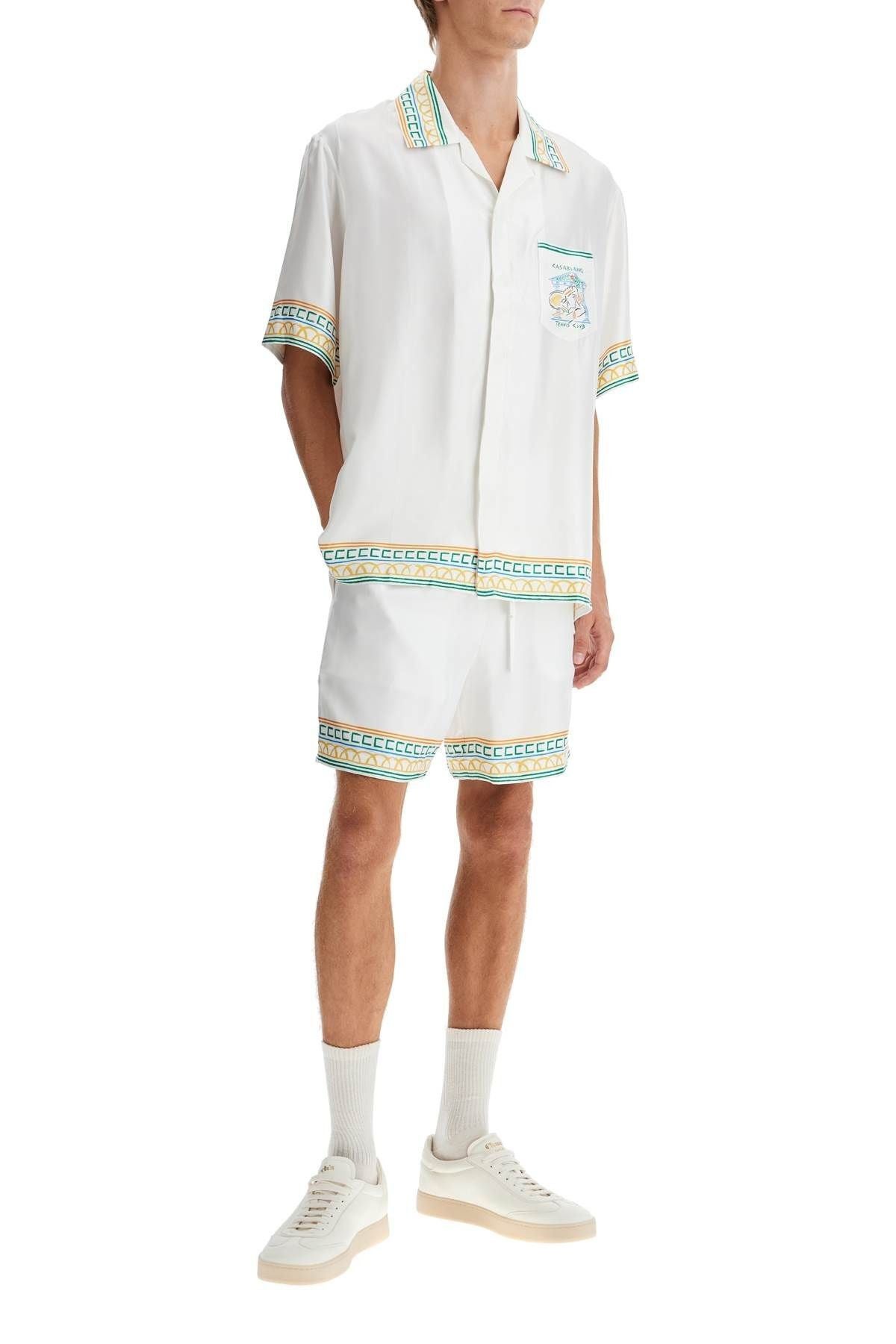 Casablanca os11x0725 Venus As A Boy Crayon Temple Tennis Club Shirt Size US L / EU 52-54 / 3 - 2 Thumbnail