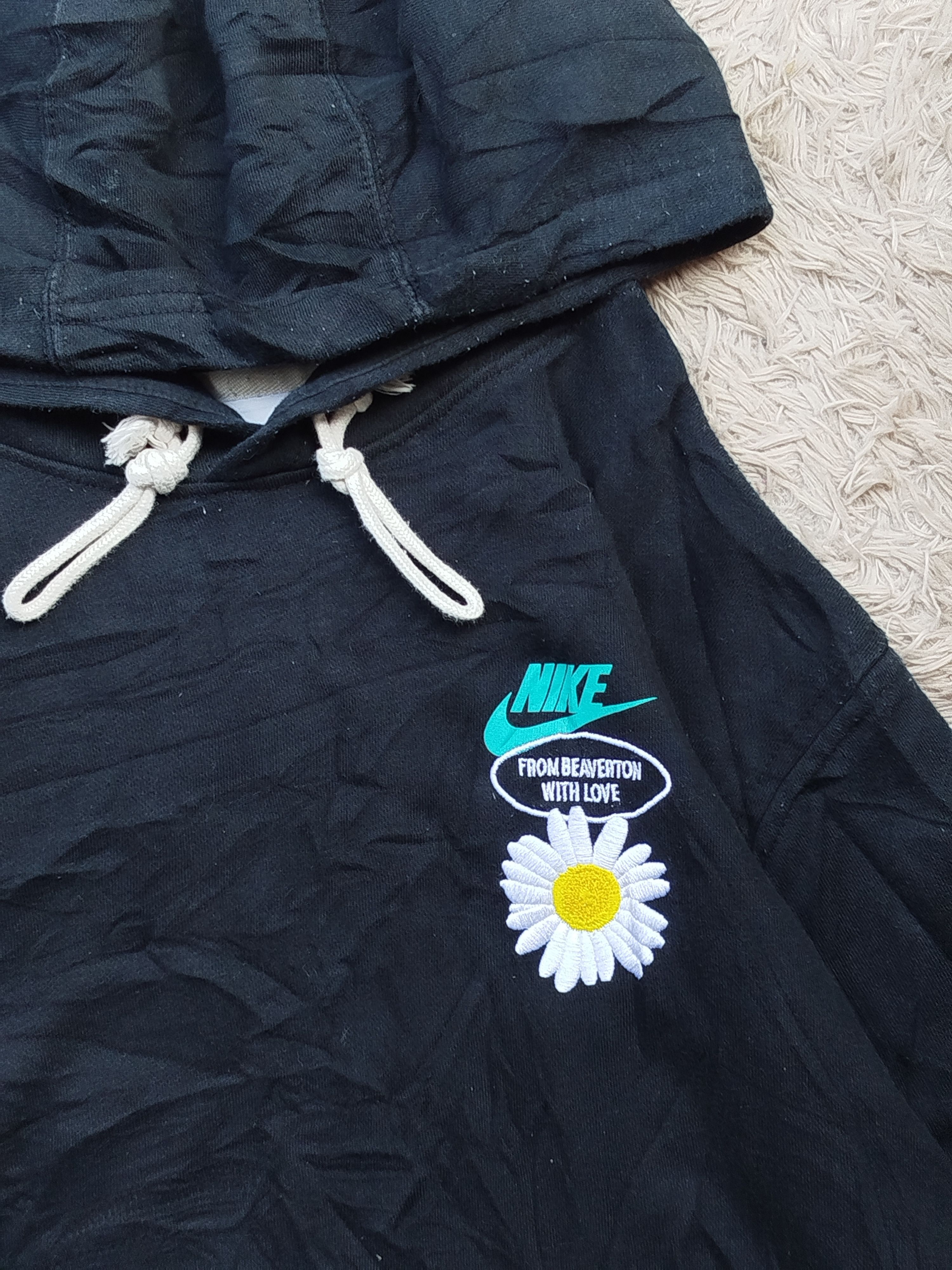 Nike Nike “Have A Nike Day” Hoodie – Black Sunflower Back Print Size US L / EU 52-54 / 3 - 3 Thumbnail