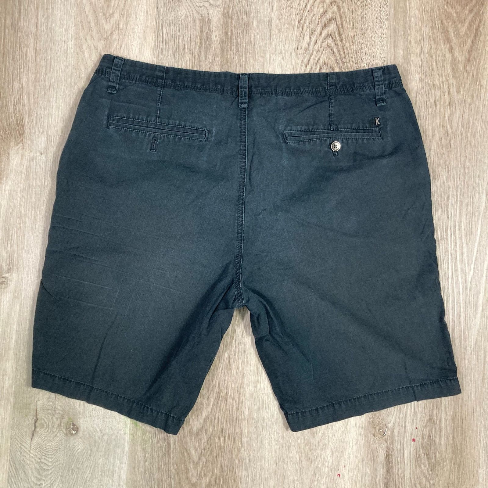 Calvin Klein Calvin Klein Men's Cargo Shorts 36 Gray Blue Casual Fashion Size US 36 / EU 52 - 5 Thumbnail