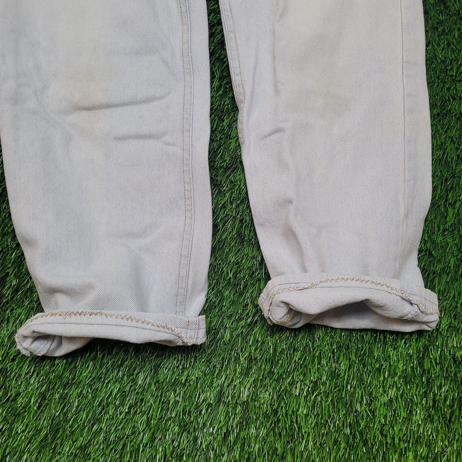 Lee VTG 90s Lee Jeans 34x28 Straight Leg Mid Rise Relaxed Fit Size US 34 / EU 50 - 5 Thumbnail