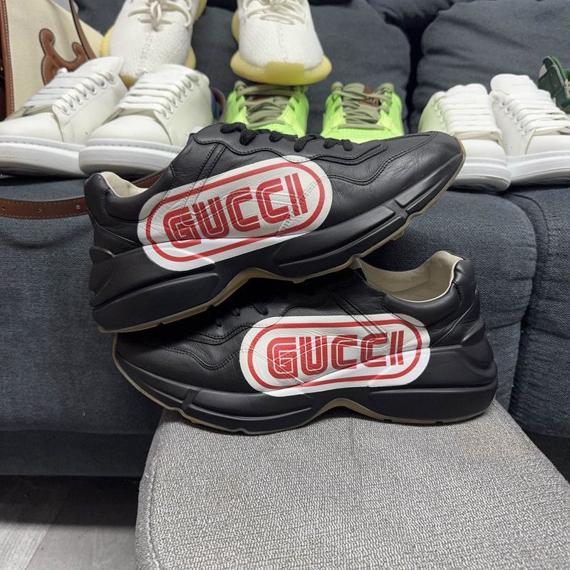 Gucci Gucci Rhyton Fashion Casual Low-Top Sneakers - Size US 9.5 / EU 42-43 - 6 Thumbnail