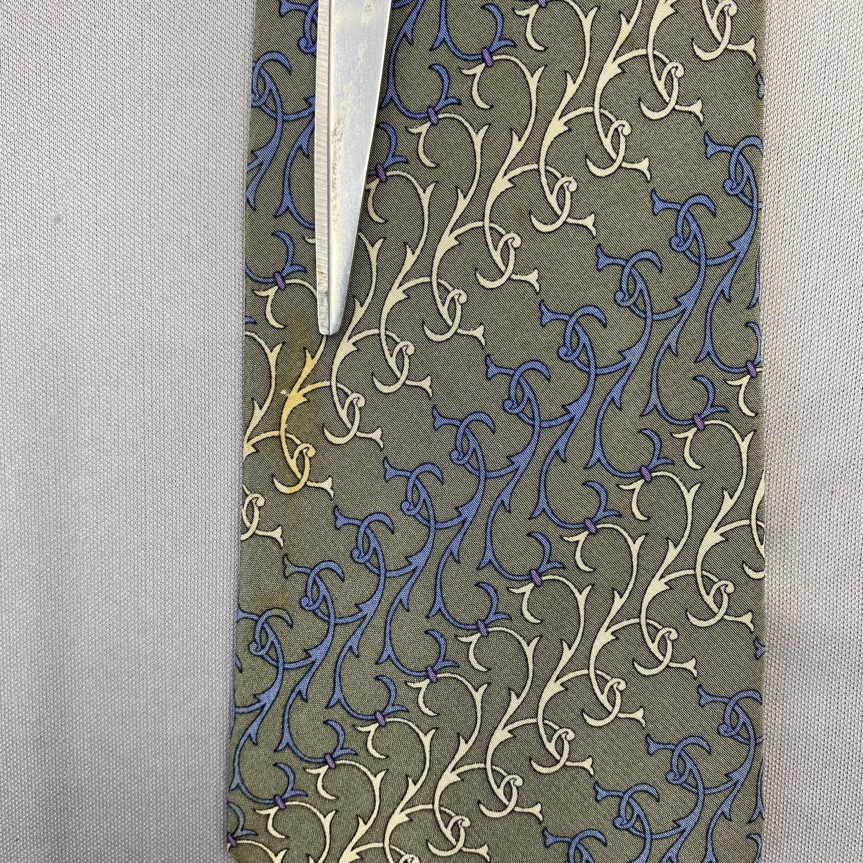 Japanese Brand Vintage Superieur SILK Necktie Cravate Pure Silk Size ONE SIZE - 10 Thumbnail