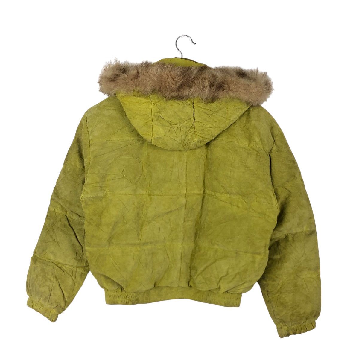 Japanese Brand 🔥VINTAGE BOMBER JACKET UNKNOWN JAPAN MADE MINK FUR HOODIE Size US M / EU 48-50 / 2 - 7 Thumbnail