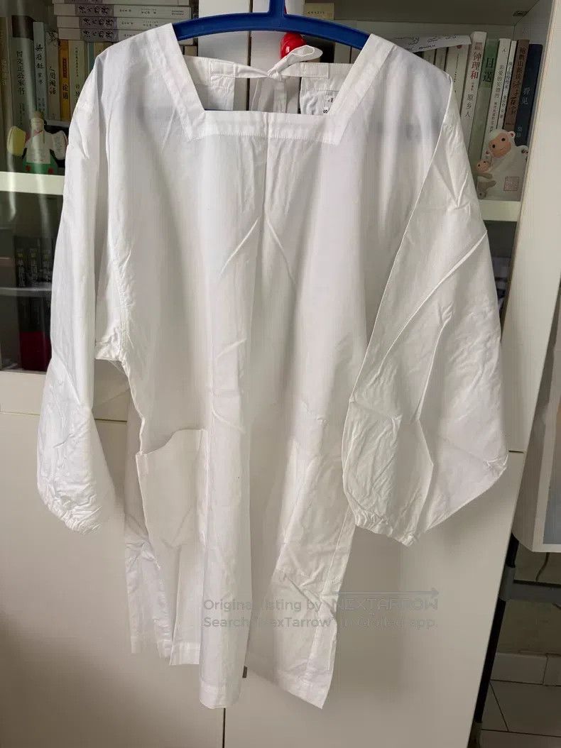 Comme des Garcons Comme des Garcons White loose shirt, size S Size S / US 4 / IT 40 - 3 Thumbnail