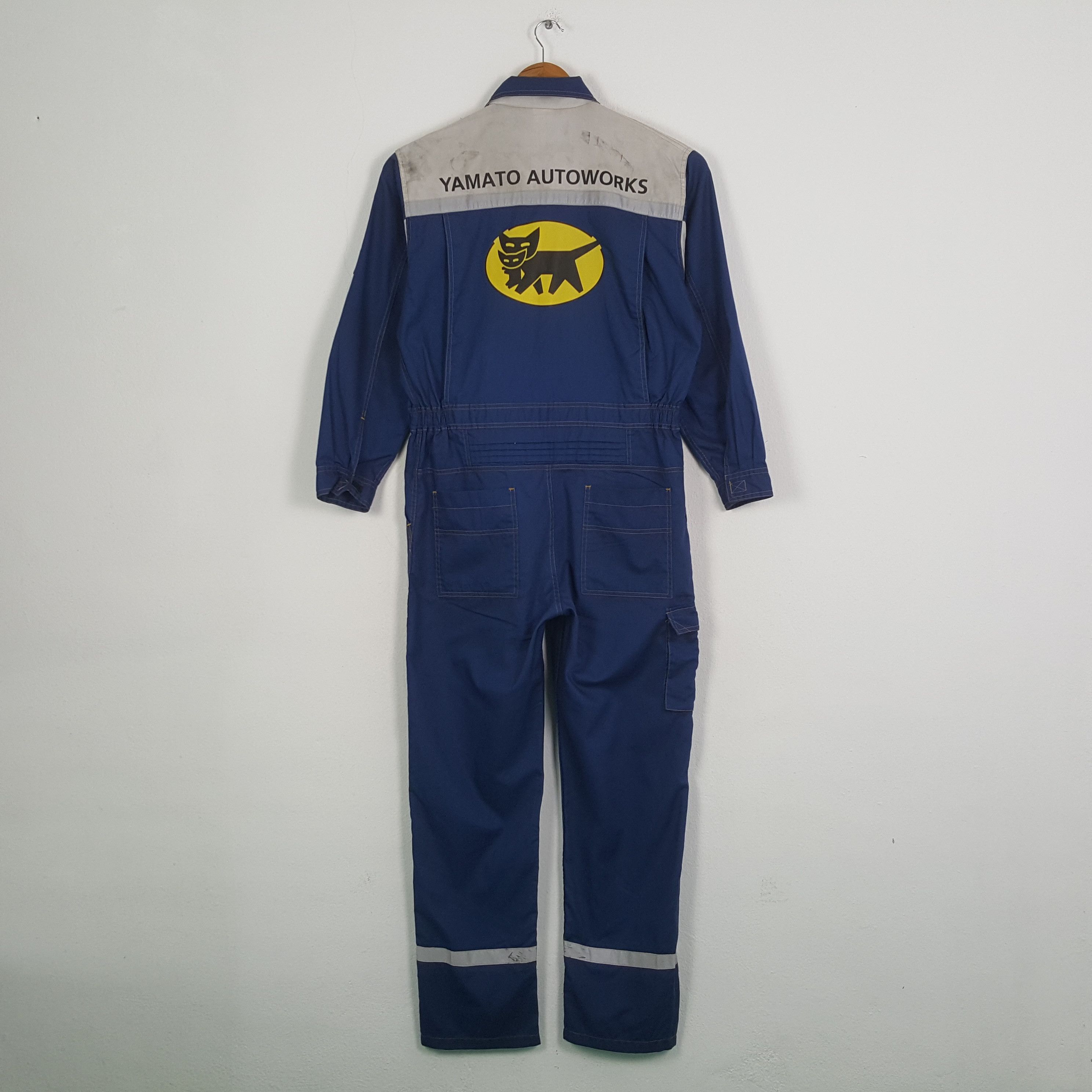 Vintage Yamato Autoworks Workwear Coverall Jacket C300N3 Size US M / EU 48-50 / 2 - 1 Thumbnail