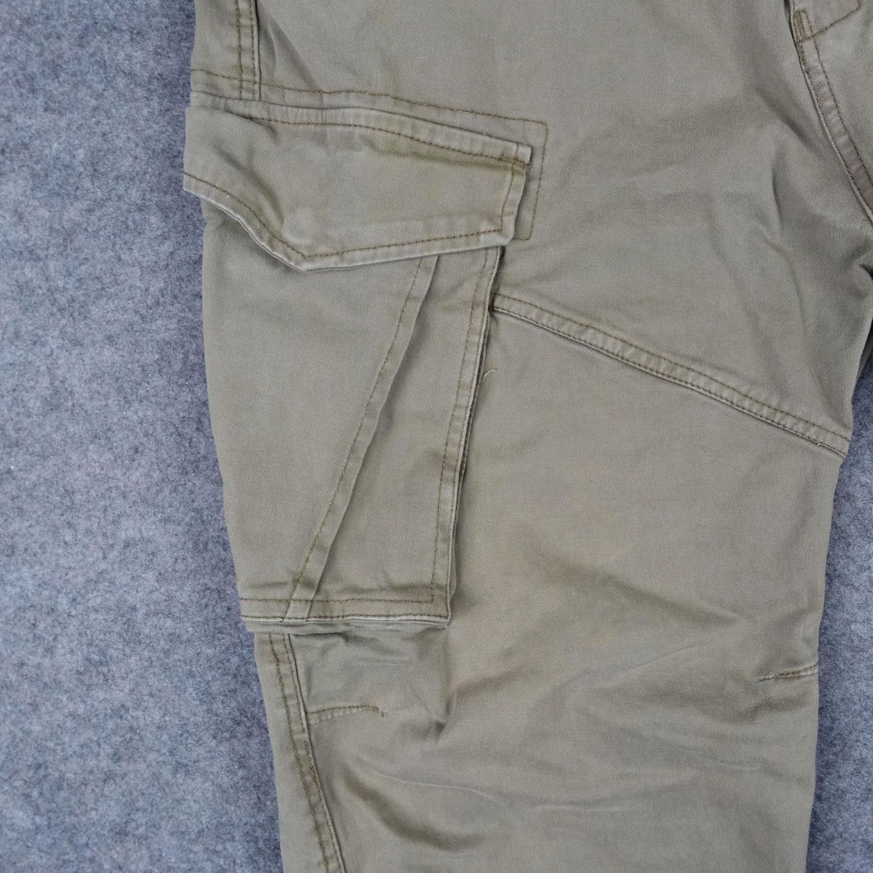Everlane Everlane Cargo Pants Mens 34x24 Beige Utility Adjustable Waist Pockets Workwear Size US 34 / EU 50 - 4 Thumbnail