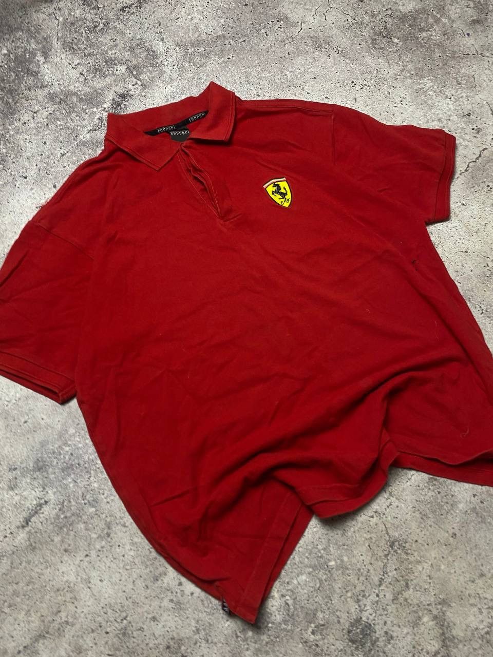 Ferrari × Vintage Vintage Ferrari Polo Shirt 2002 Racing F1 Men Size US XL / EU 56 / 4 - 3 Thumbnail
