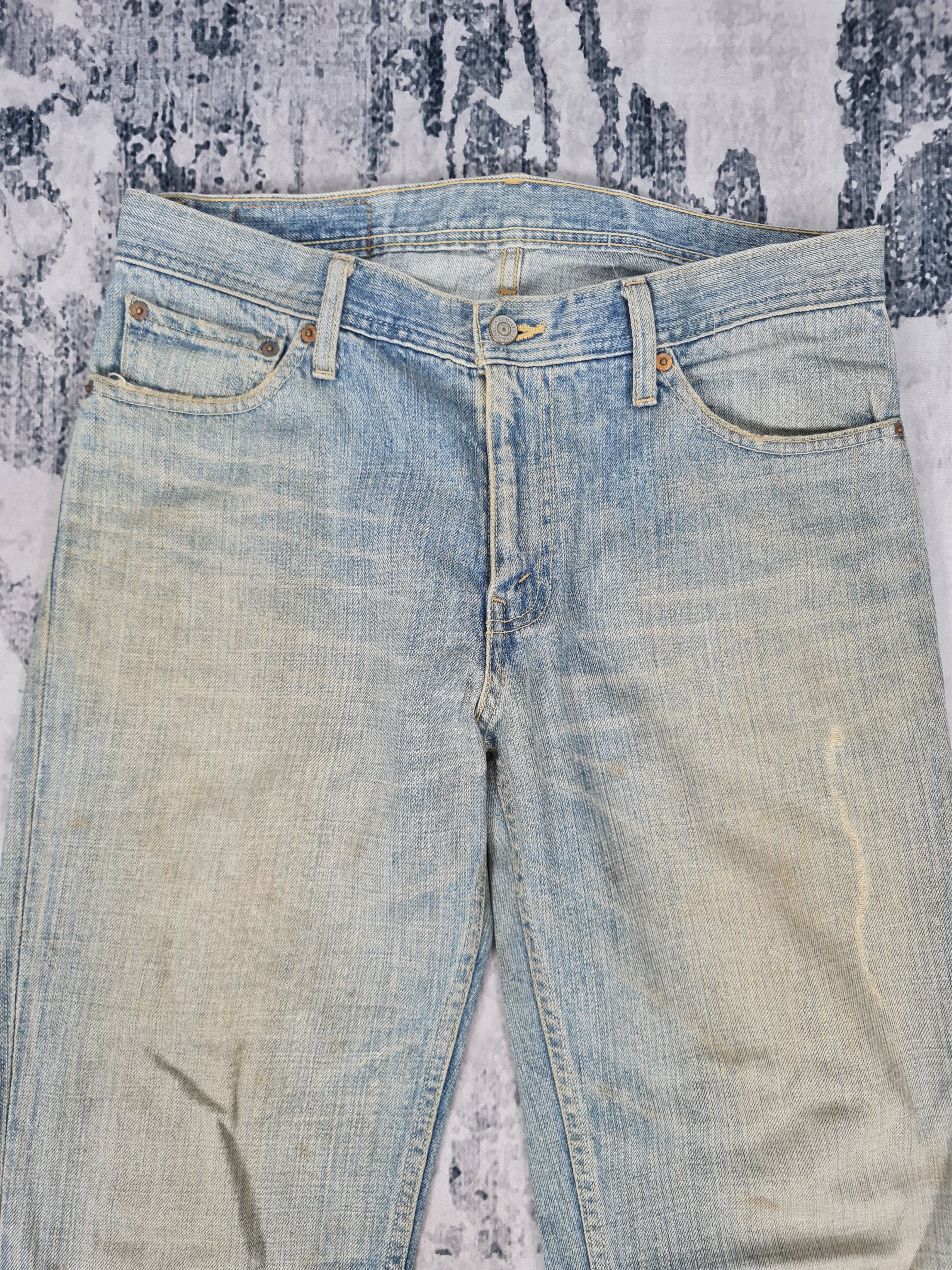 Levi's Vtg LEVIS Single Pocket Ripped Stain Jeans L0350 Size 34X33 Size US 34 / EU 50 - 8 Thumbnail