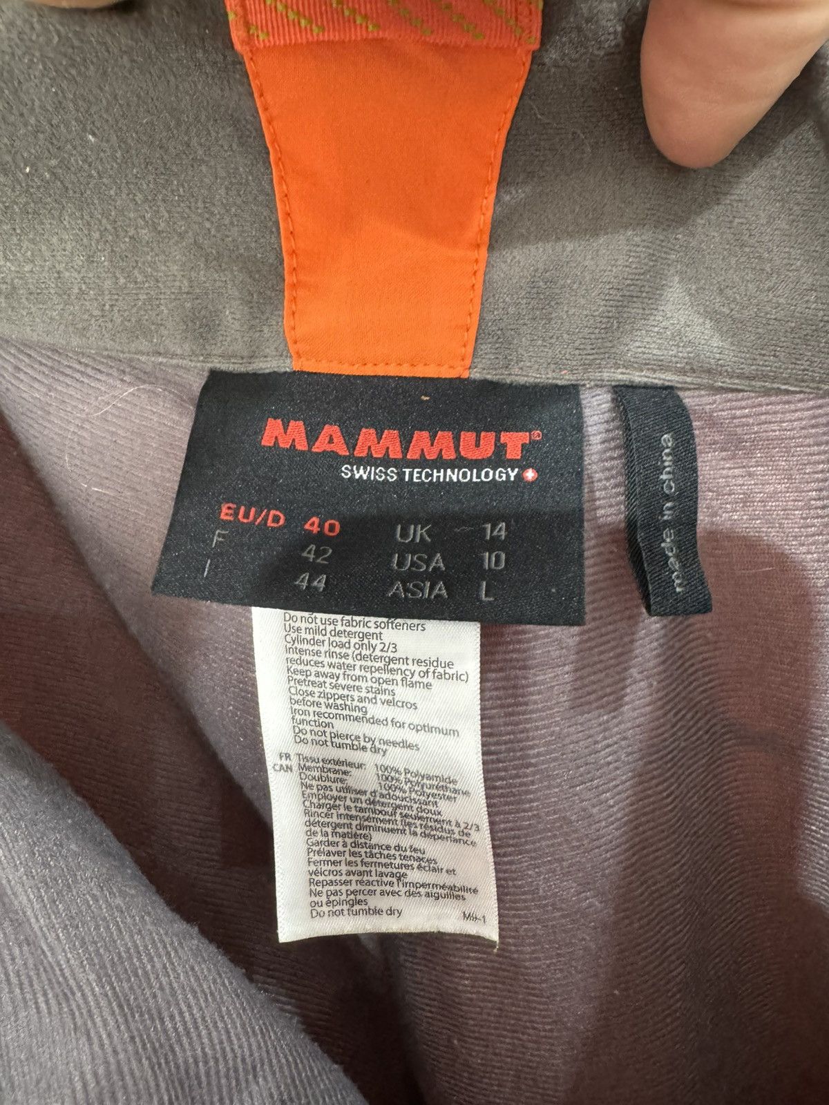 Mammut Vintage Mammut ski outdoor pants Size 32" / US 10 / IT 46 - 4 Thumbnail