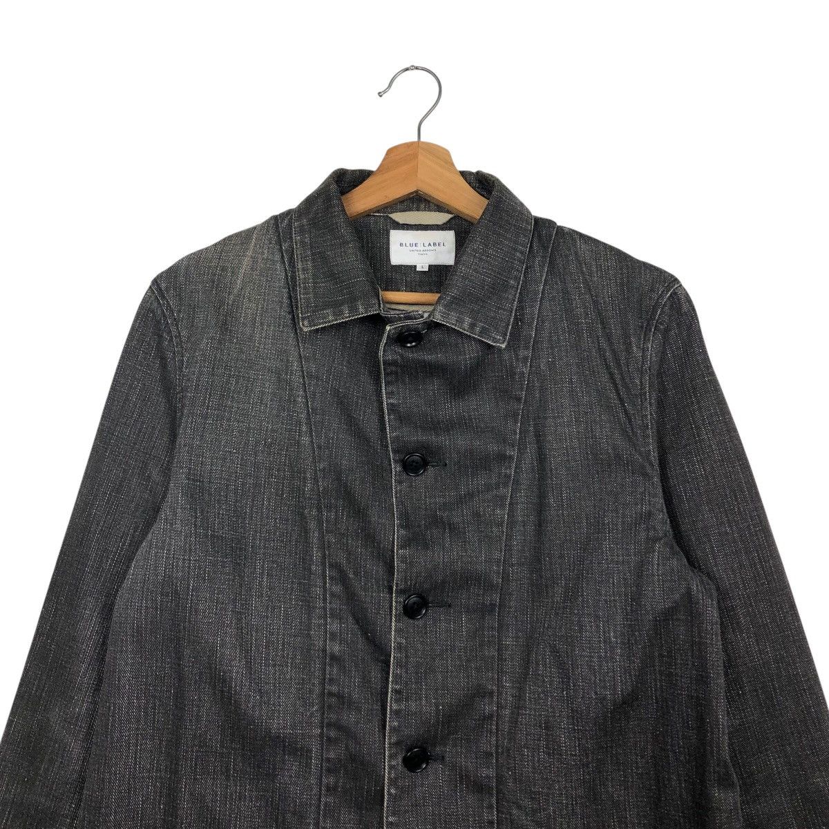 Japanese Brand Vtg Chore Worker Jacket United Arrow Blue Label Issey Miyake Size US L / EU 52-54 / 3 - 4 Thumbnail
