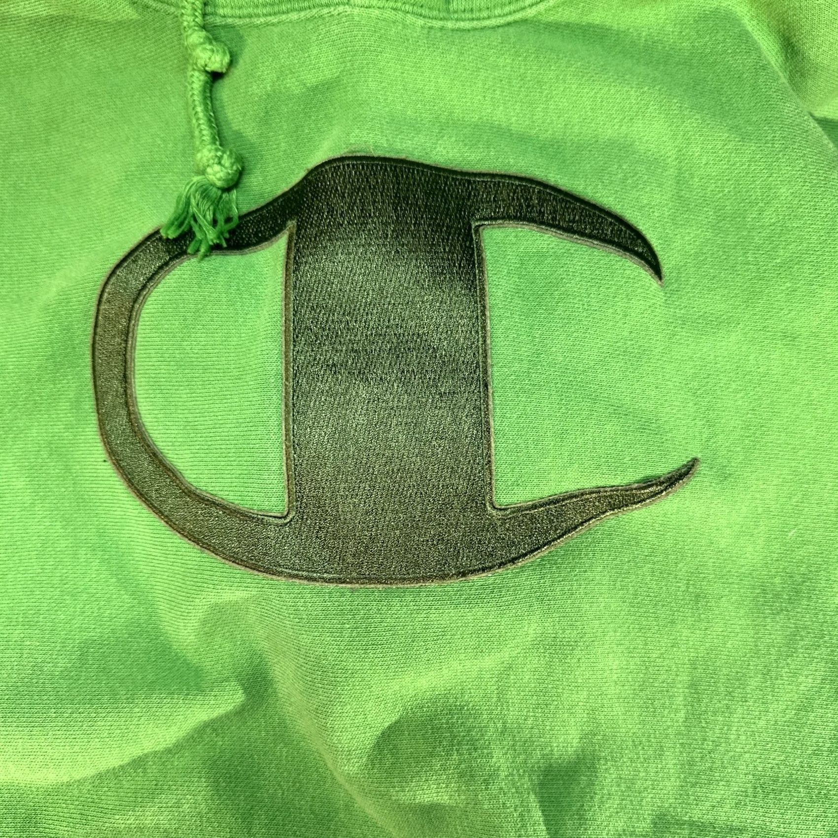 Champion VINTAGE? No, skip. Men’s Champion Hoodie Small S Orange Green? Size US S / EU 44-46 / 1 - 3 Thumbnail