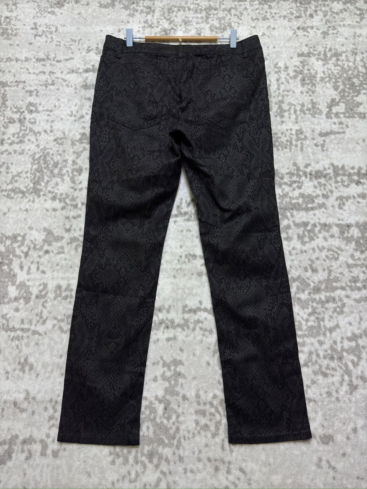 Hysteric Glamour Y2K Liverpool Jeans Company Snakeskin Inspired “Let It Be” Size US 33 - 2 Thumbnail