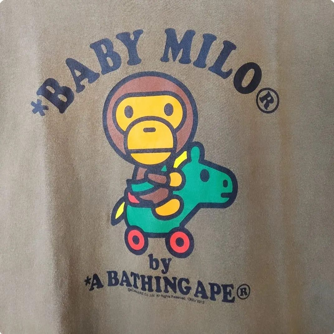 Bape BAPE BABY MILO TSHIRT Size US M / EU 48-50 / 2 - 3 Thumbnail
