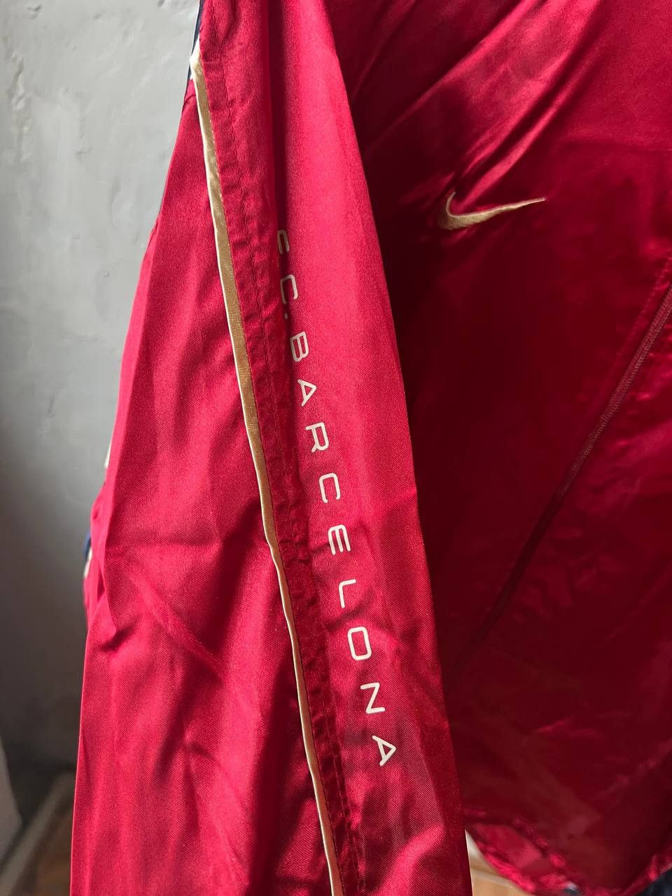 Nike 2001/2002 RARE BARCELONA FC NIKE DRILL TRACK TOP JACKET XXL Size US XXL / EU 58 / 5 - 10 Thumbnail