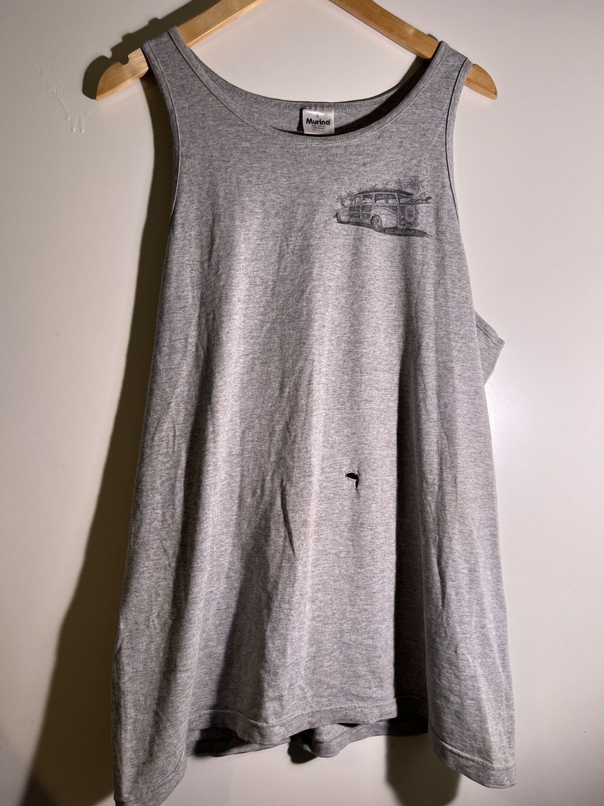 Vintage 90’s 2000’s Y2K VTG Vintage Redondo Beach Woody Car Tank Top Size US L / EU 52-54 / 3 - 2 Thumbnail