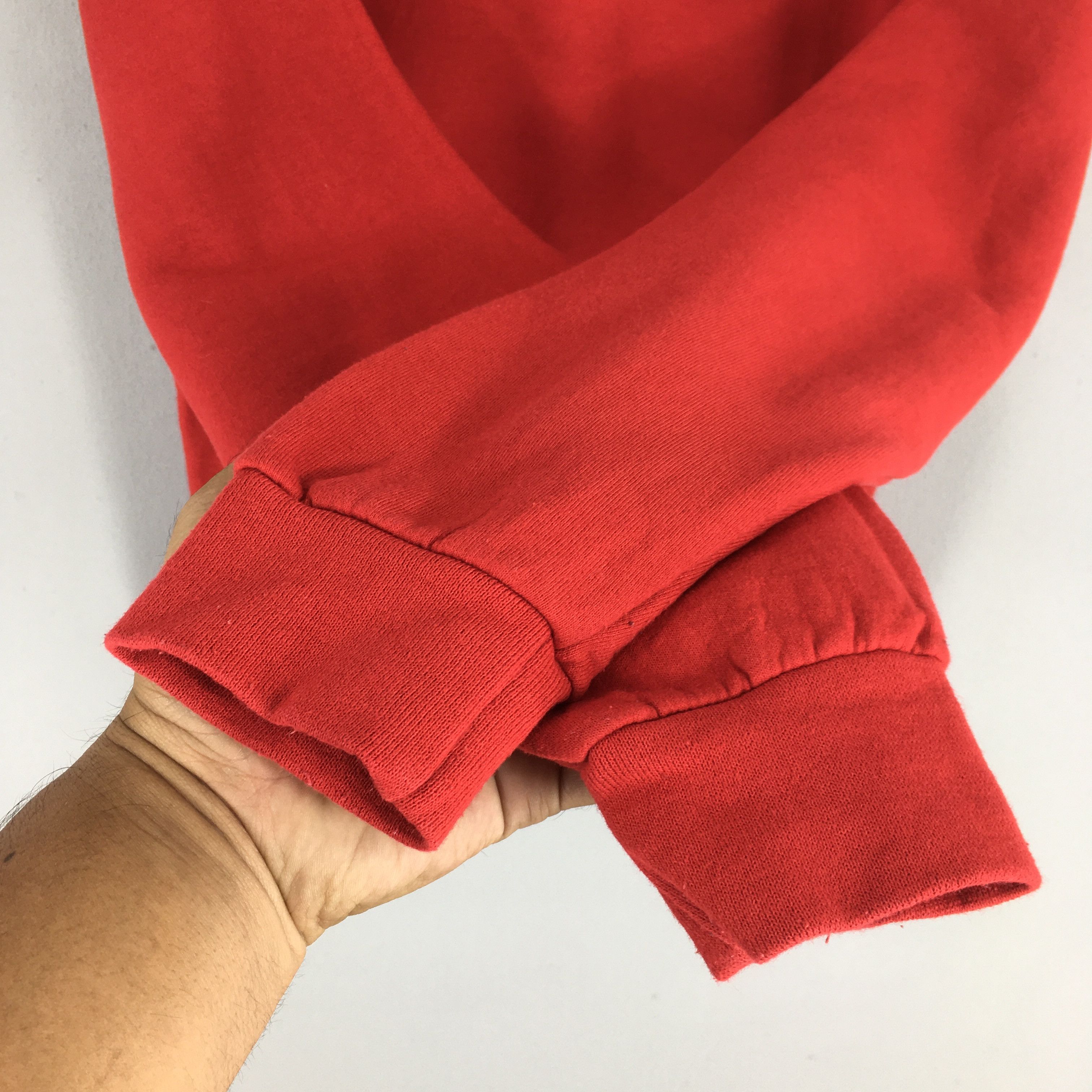 Ron Jon Surf Shop × Vintage Vintage Ron Jon Shop Surfboards Red Sweatshirt Large Size US L / EU 52-54 / 3 - 7 Thumbnail