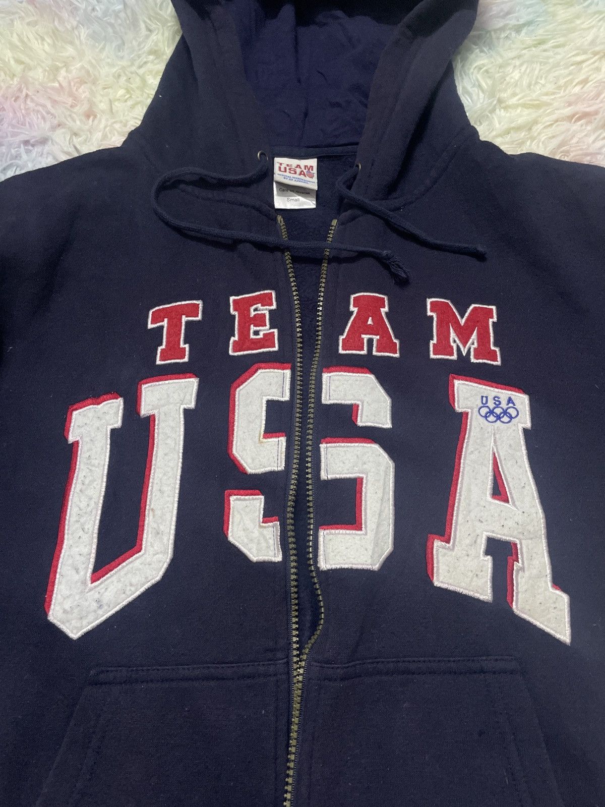 USA Olympics × Vintage Vintage hoodie Olympics team USA Size US S / EU 44-46 / 1 - 3 Thumbnail