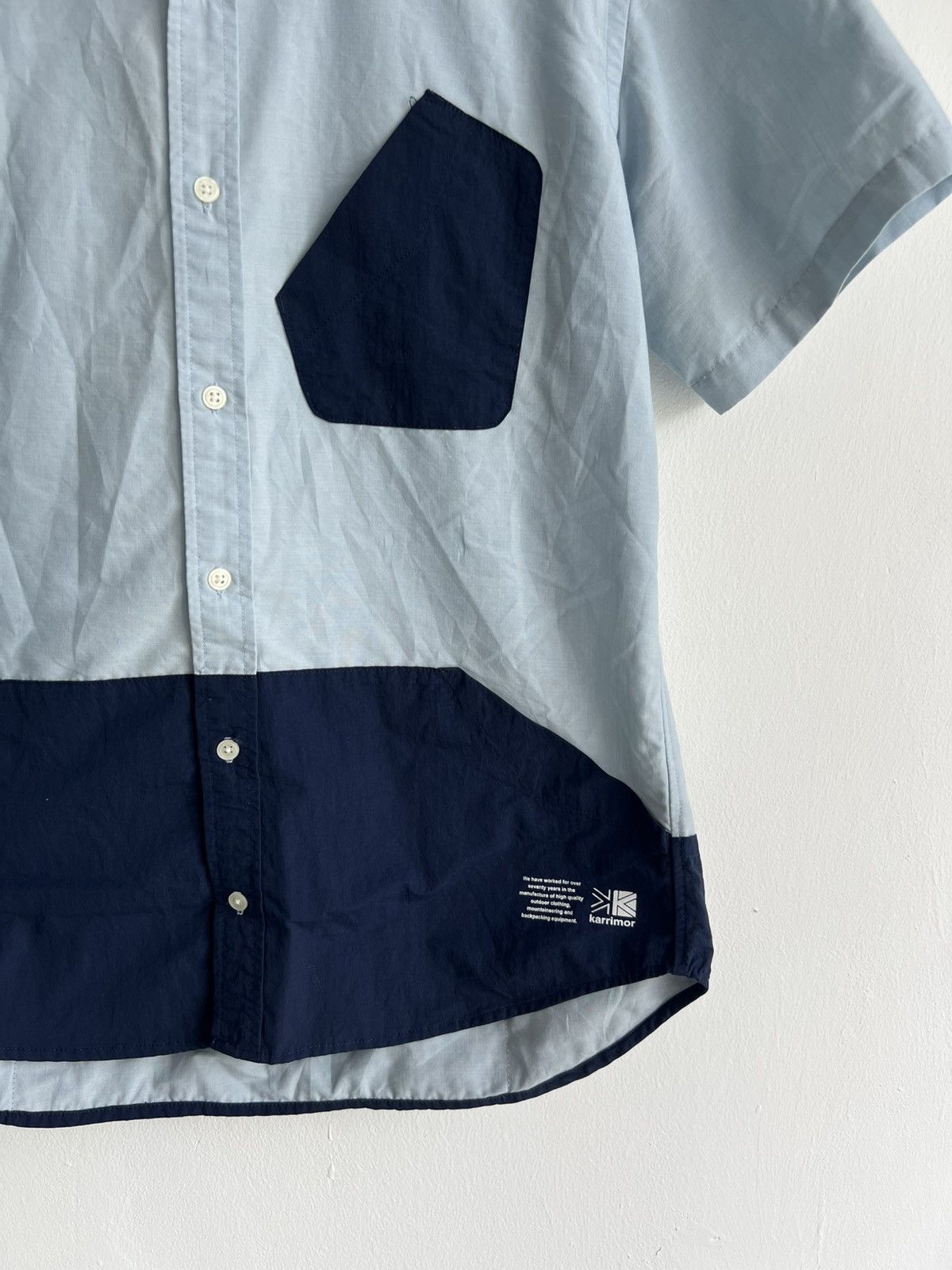 Comme des Garcons Homme Karrimor Junya Watanabe Style Hybrid SS Outdoor Shirt Size US M / EU 48-50 / 2 - 2 Thumbnail