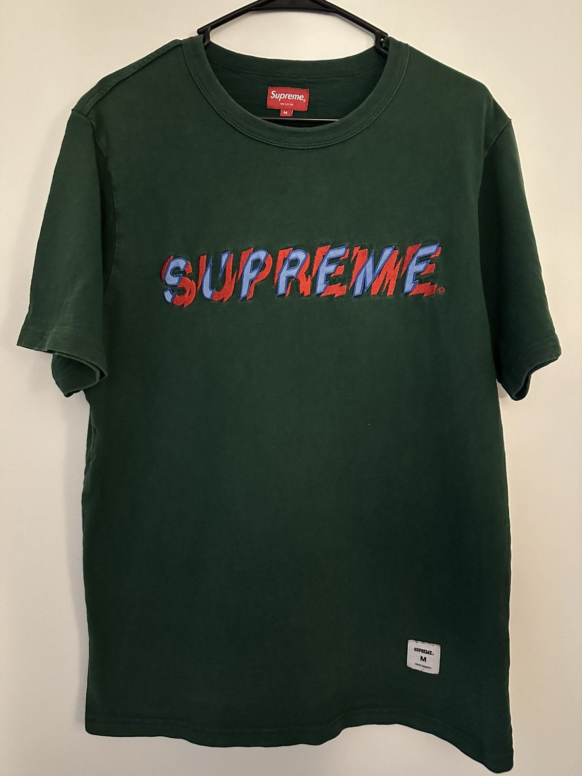 Supreme Supreme Shatter S/S Top Tee Size US M / EU 48-50 / 2 - 1 Thumbnail