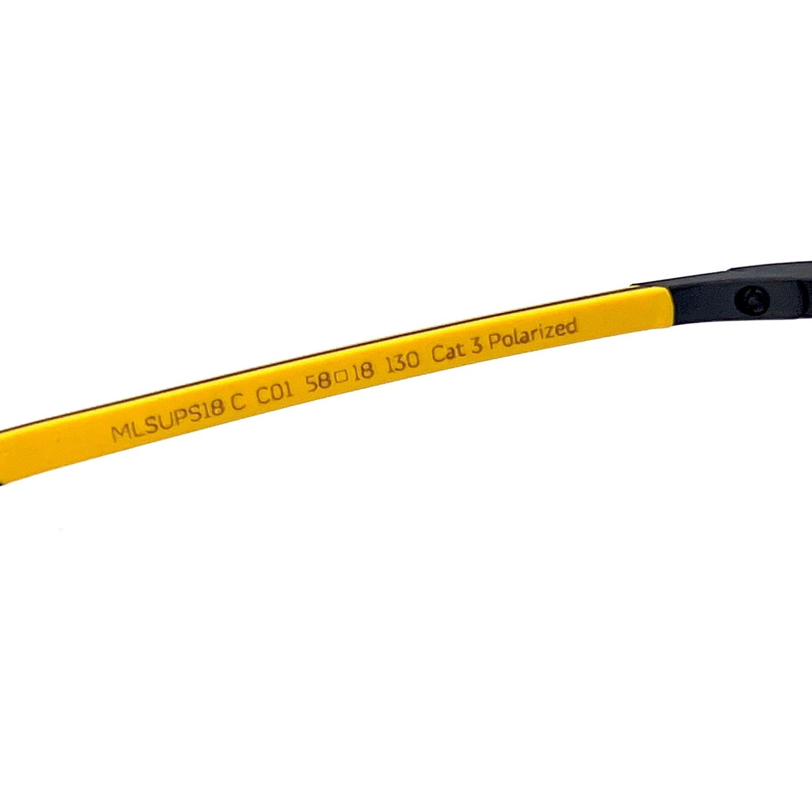 Malcolm McLaren NEW!!!MCLAREN Sunglasses MLSUPS18C C01 POLARIZED Authentic Size ONE SIZE - 6 Thumbnail
