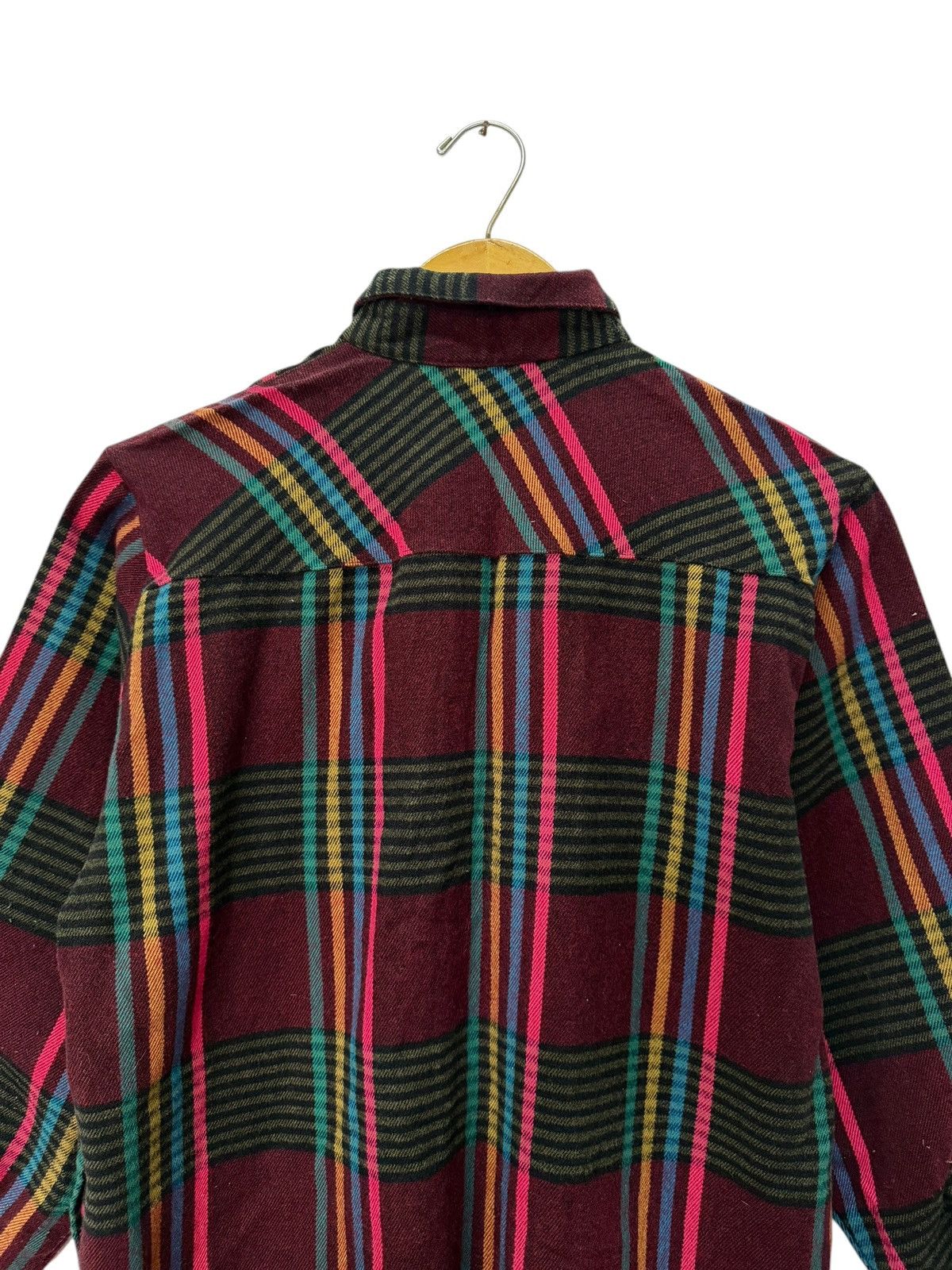 Japanese Brand Vintage You Rin Button Ups Plaid Jacket Size US L / EU 52-54 / 3 - 8 Thumbnail