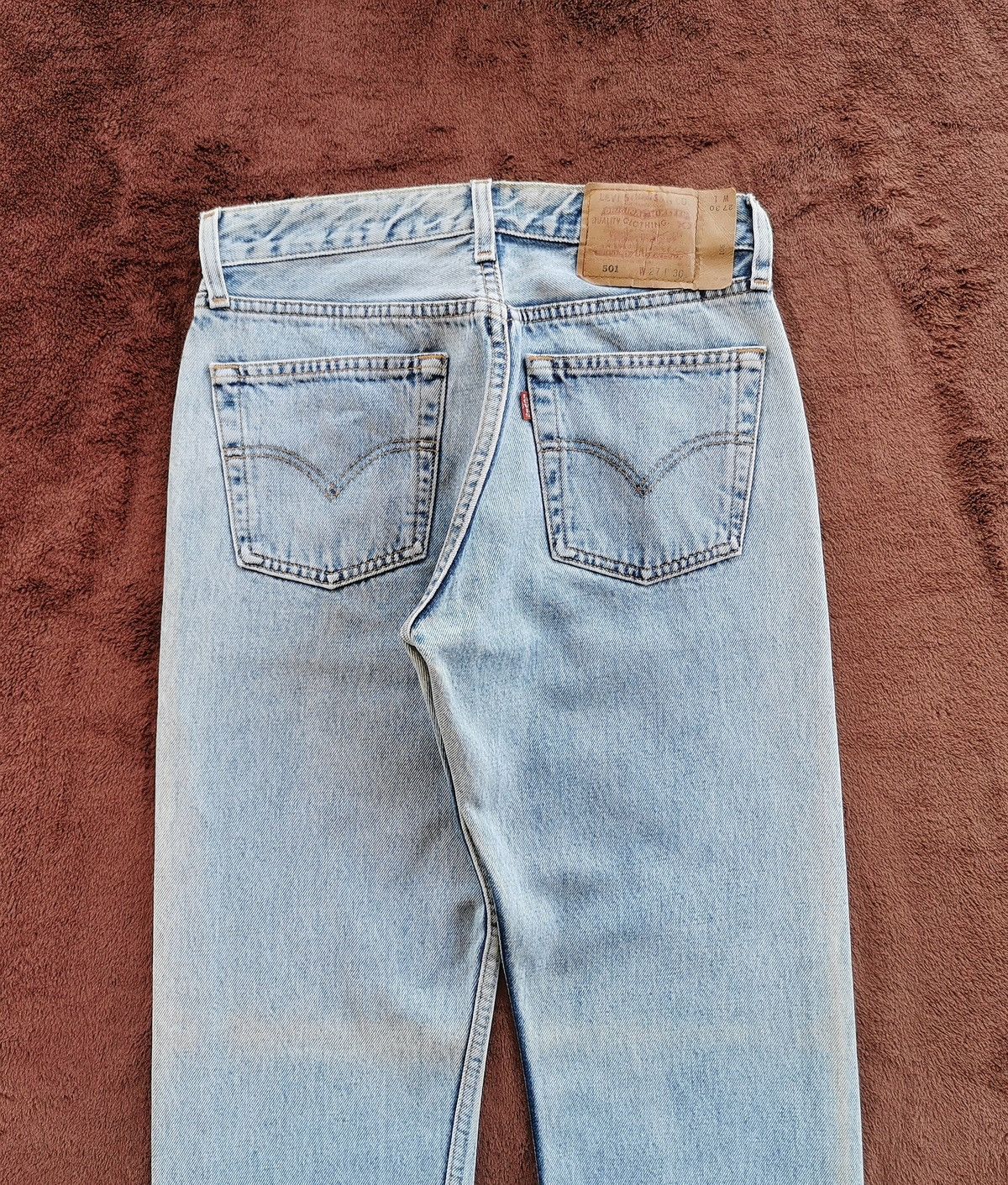 Levi's Vintage Levis 501 Denim Jeans Size 27" / US 4 / IT 40 - 6 Thumbnail