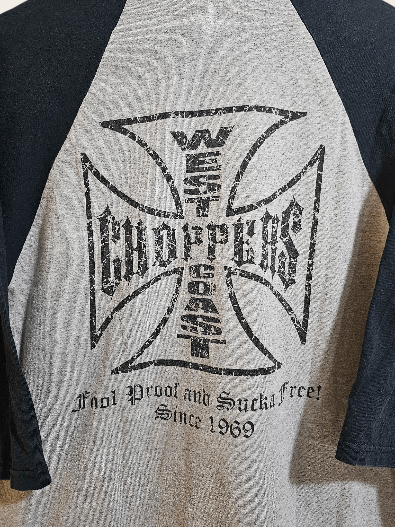 West Coast Choppers West Coast Choppers CFL 3/4 Sleeve 90's Tee Size US L / EU 52-54 / 3 - 3 Thumbnail