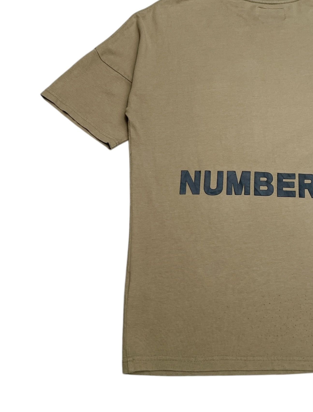 Number (N)ine Rare Design Vintage Number Nine Big Logo Baggy T-shirt 2000s Size US M / EU 48-50 / 2 - 6 Thumbnail