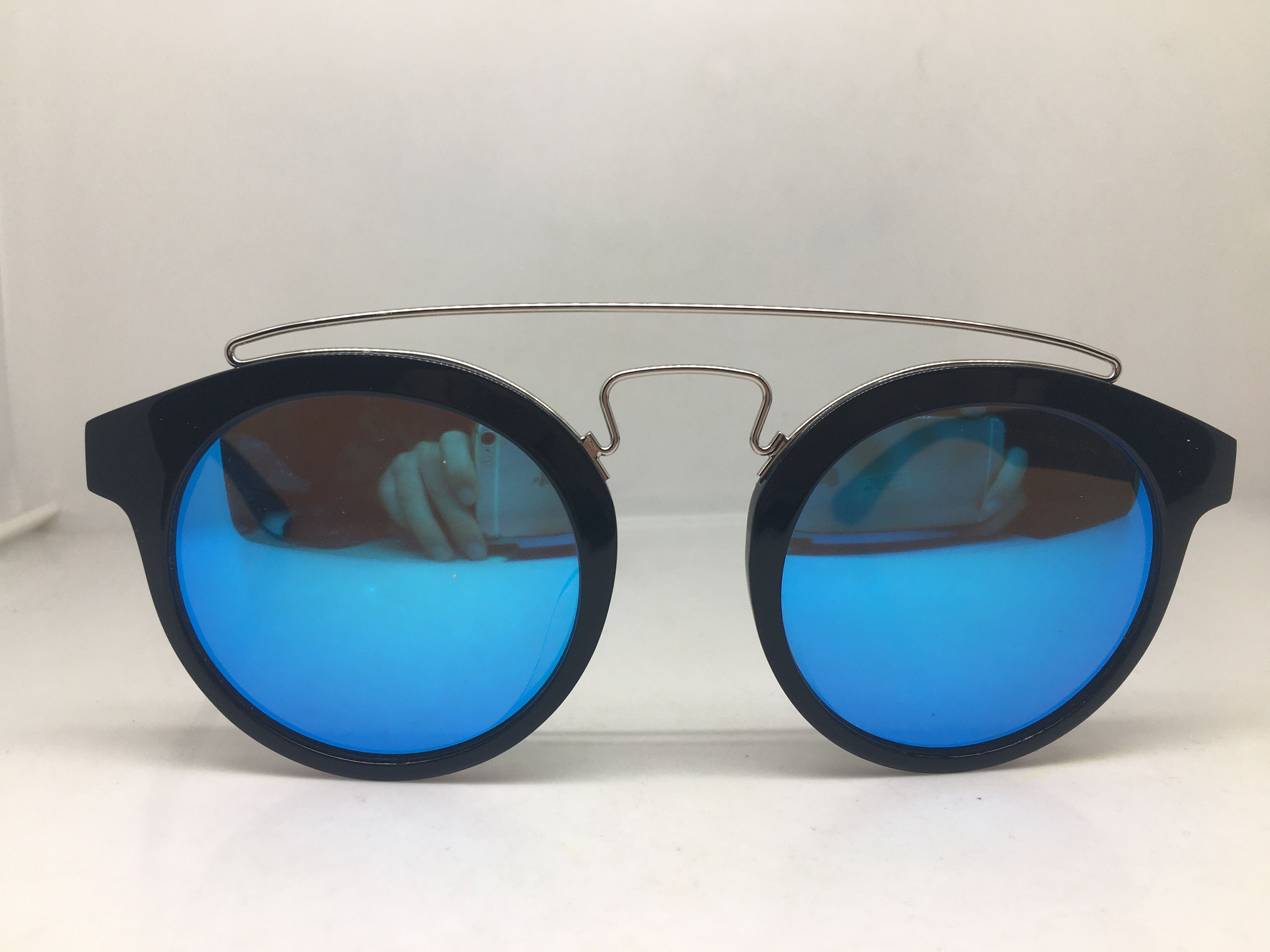 Other EOS Handmade Acetate Black Round Sunglasses Frame Size ONE SIZE - 1 Thumbnail