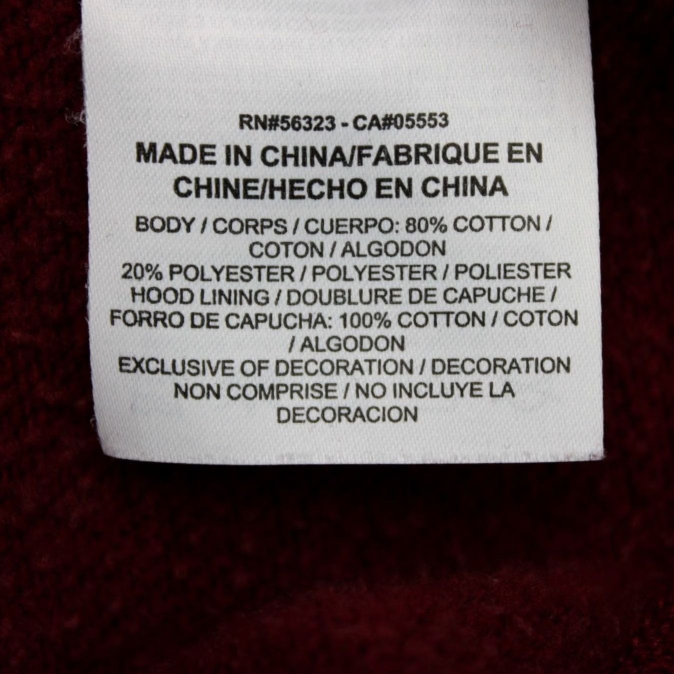 Nike Nike Hoodie Mens 2XL Red Center Swoosh Fleece Hooded Sweatshirt Size US XXL / EU 58 / 5 - 6 Thumbnail