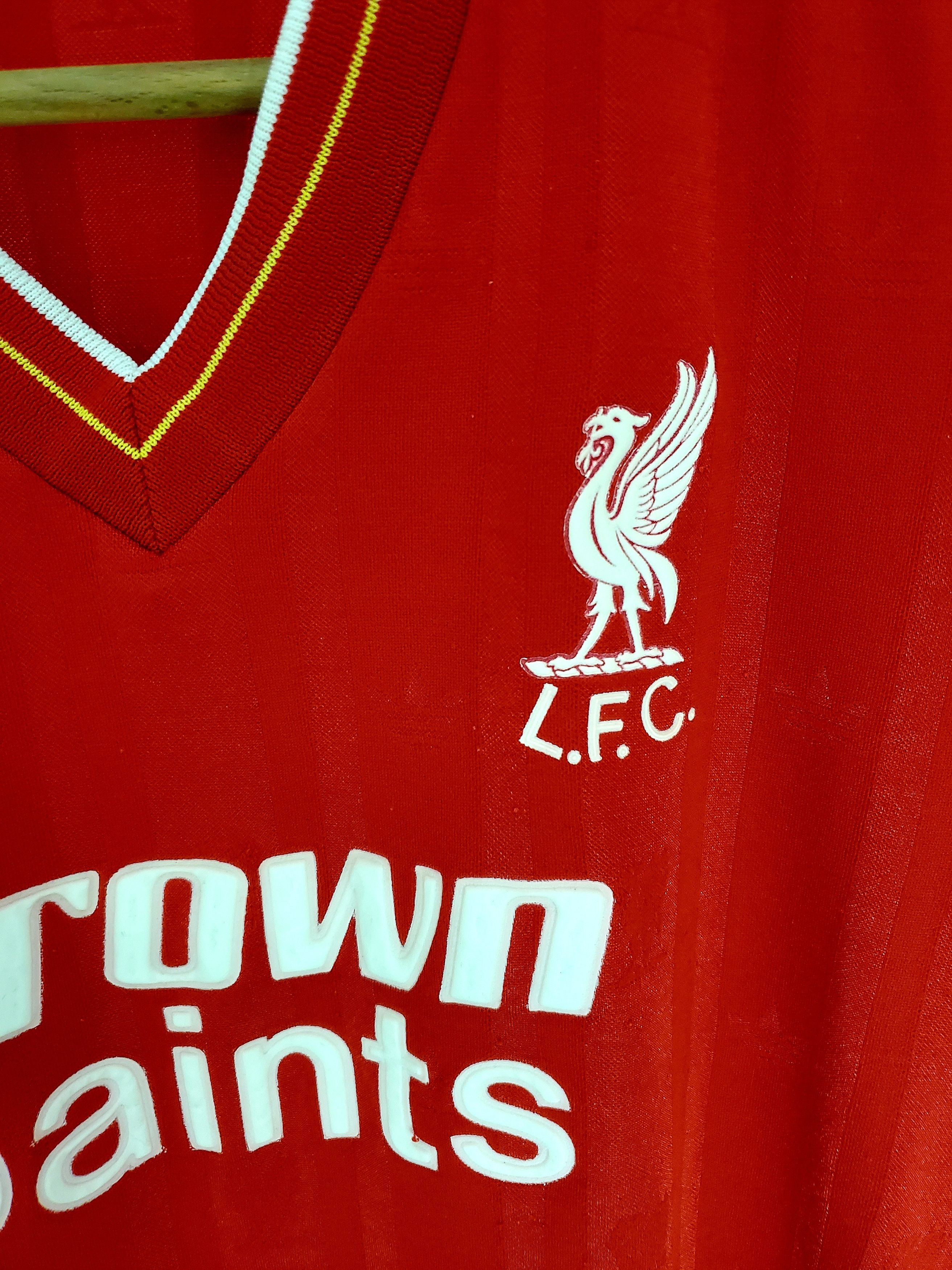 Adidas Authentic LIVERPOOL HOME 1985/1987 JERSEY M Size US M / EU 48-50 / 2 - 4 Thumbnail