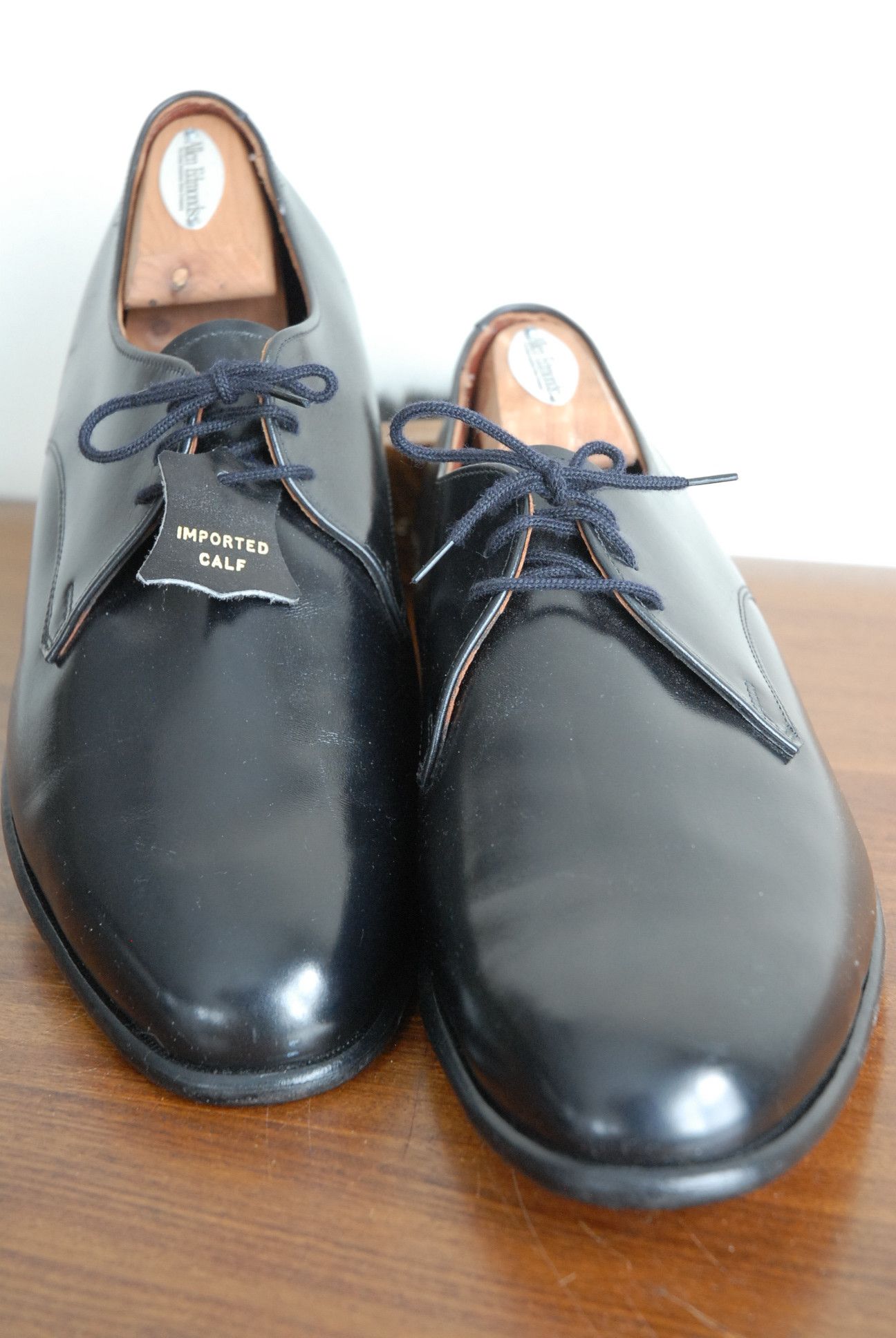 Dack's Gloss black tuxedo shoes - New! Size US 11 / EU 44 - 1 Thumbnail