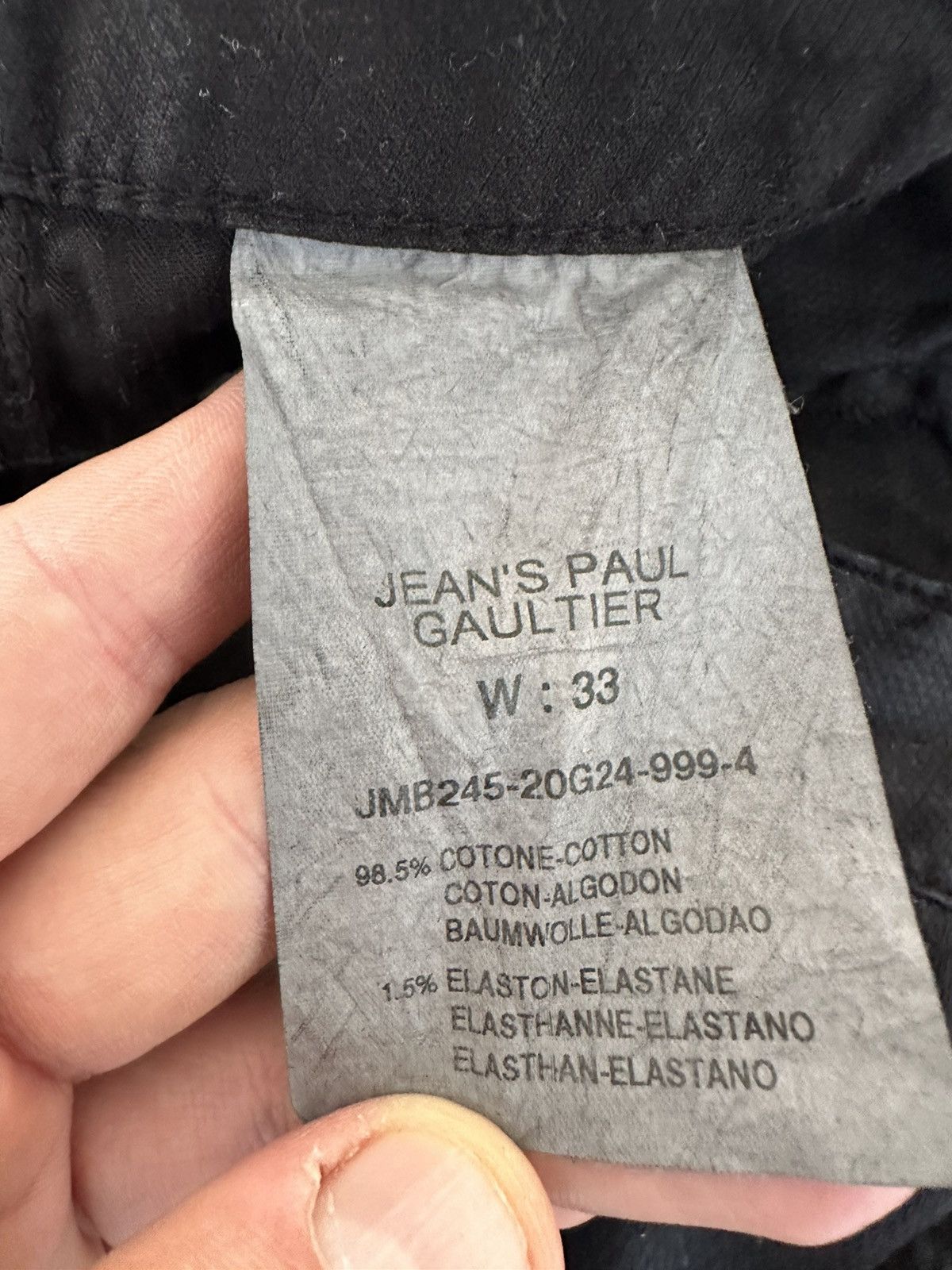 Jean Paul Gaultier JPG PANTS Jean Paul Gaultier Size US 33 - 14 Thumbnail