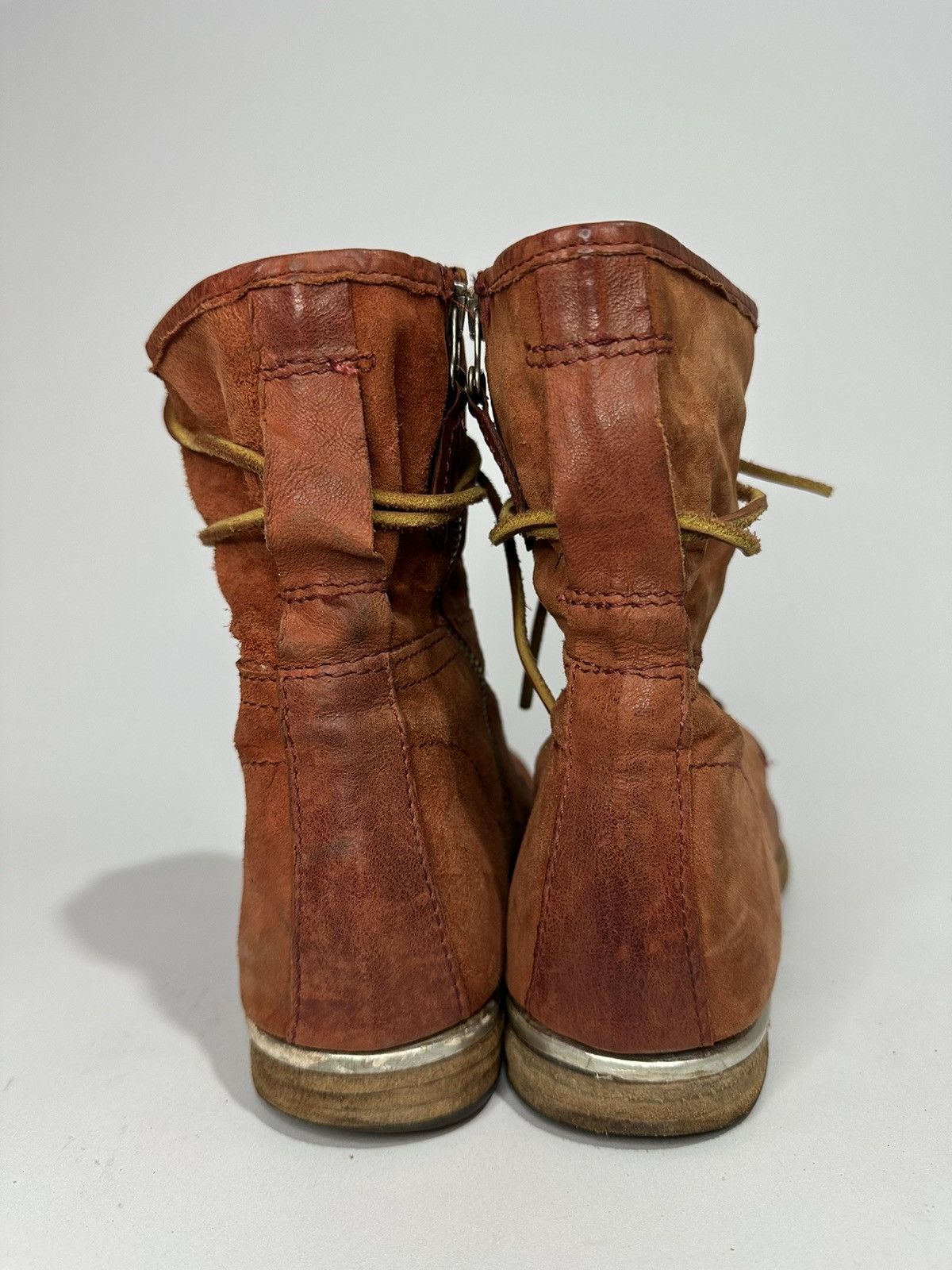 A.S.98 A.S.98 X Guidi 795v Style Leather Millitary Boots. Size US 9 / EU 42 - 4 Thumbnail