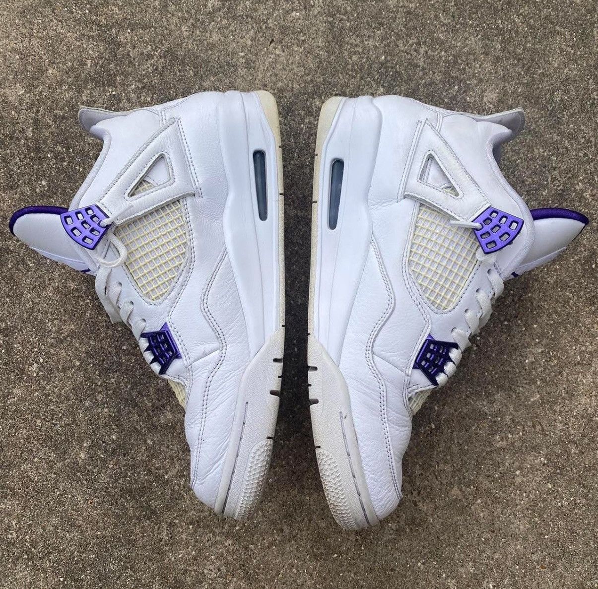 Jordan Brand Jordan 4 Metallic Purple (NO BOX) Size US 10 / EU 43 - 2 Thumbnail