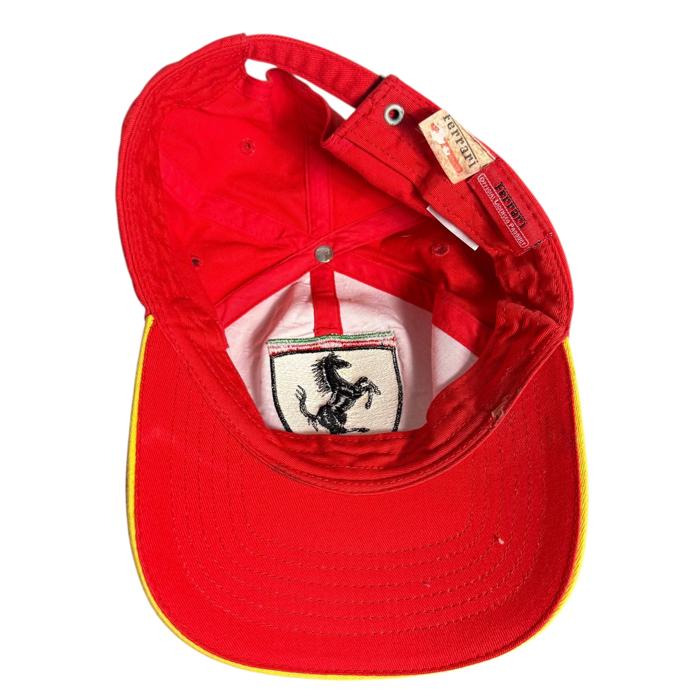 🔥RARE🔥Vintage Ferrari Official Strapback Cap Hat