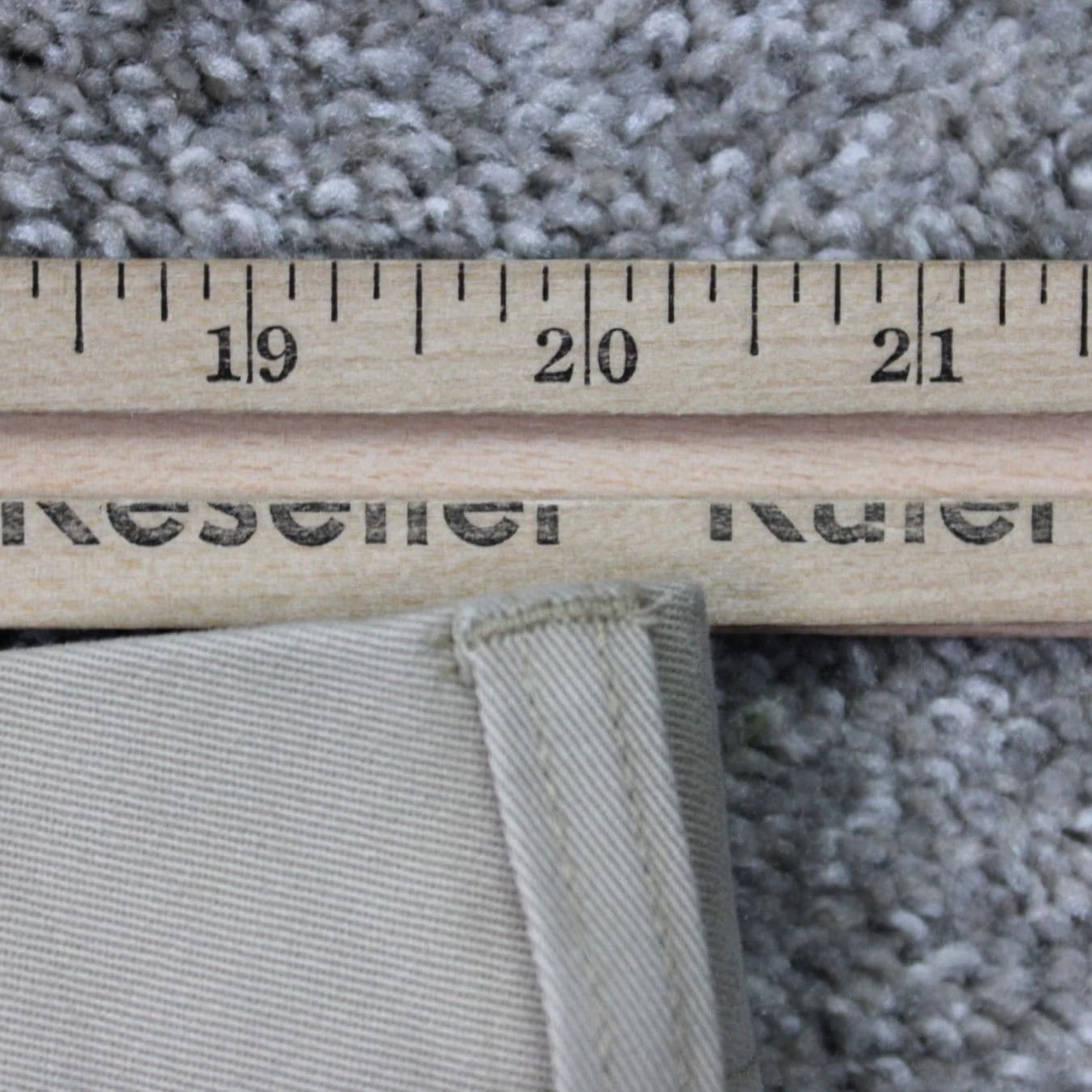 Haggar Haggar Pants Chino Mens 42x30 Beige Classic Fit NWT Work 2 Weekend Iron-Free Front Flat 30 Inseam Size US 42 / EU 58 - 7 Thumbnail