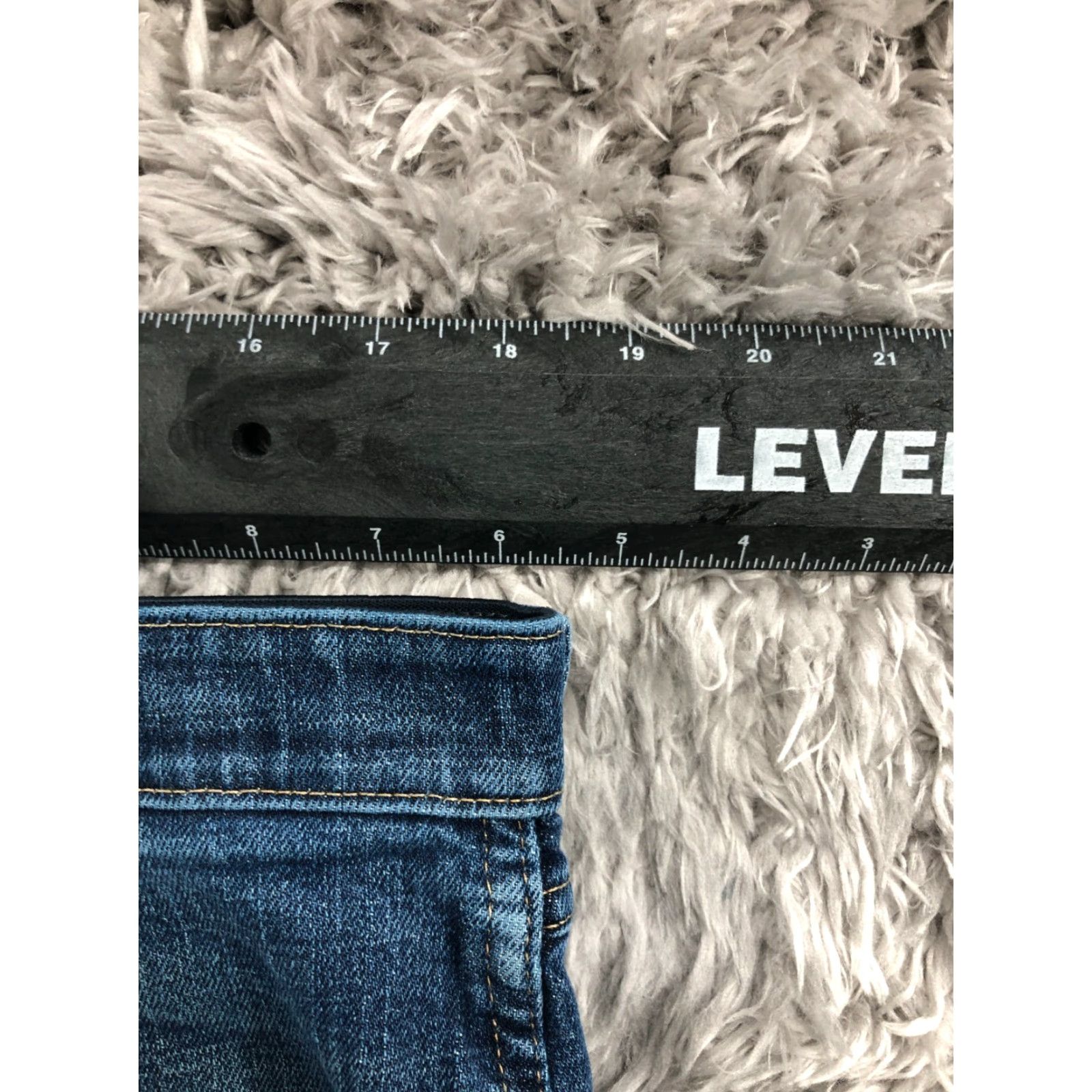 Lee Riders by Lee Straight Jeans Size 38x32 Mens Mid Rise Medium Wash Blue Stretch Denim 5-Pocket Belt Loops Regular Size US 38 / EU 54 - 2 Thumbnail