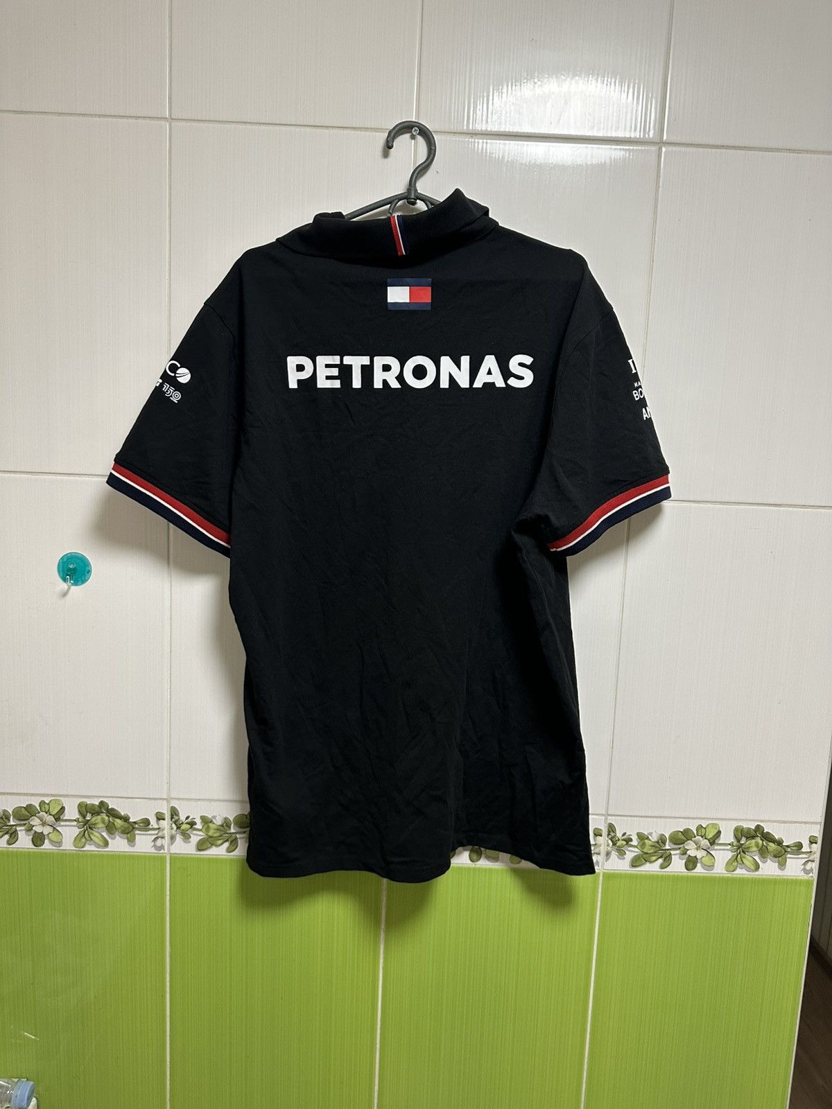 Formula 1 × Vintage Mercedes Polo Shirt AMG Petronas F1 Team Men's 2023 size XL Size US XL / EU 56 / 4 - 8 Thumbnail